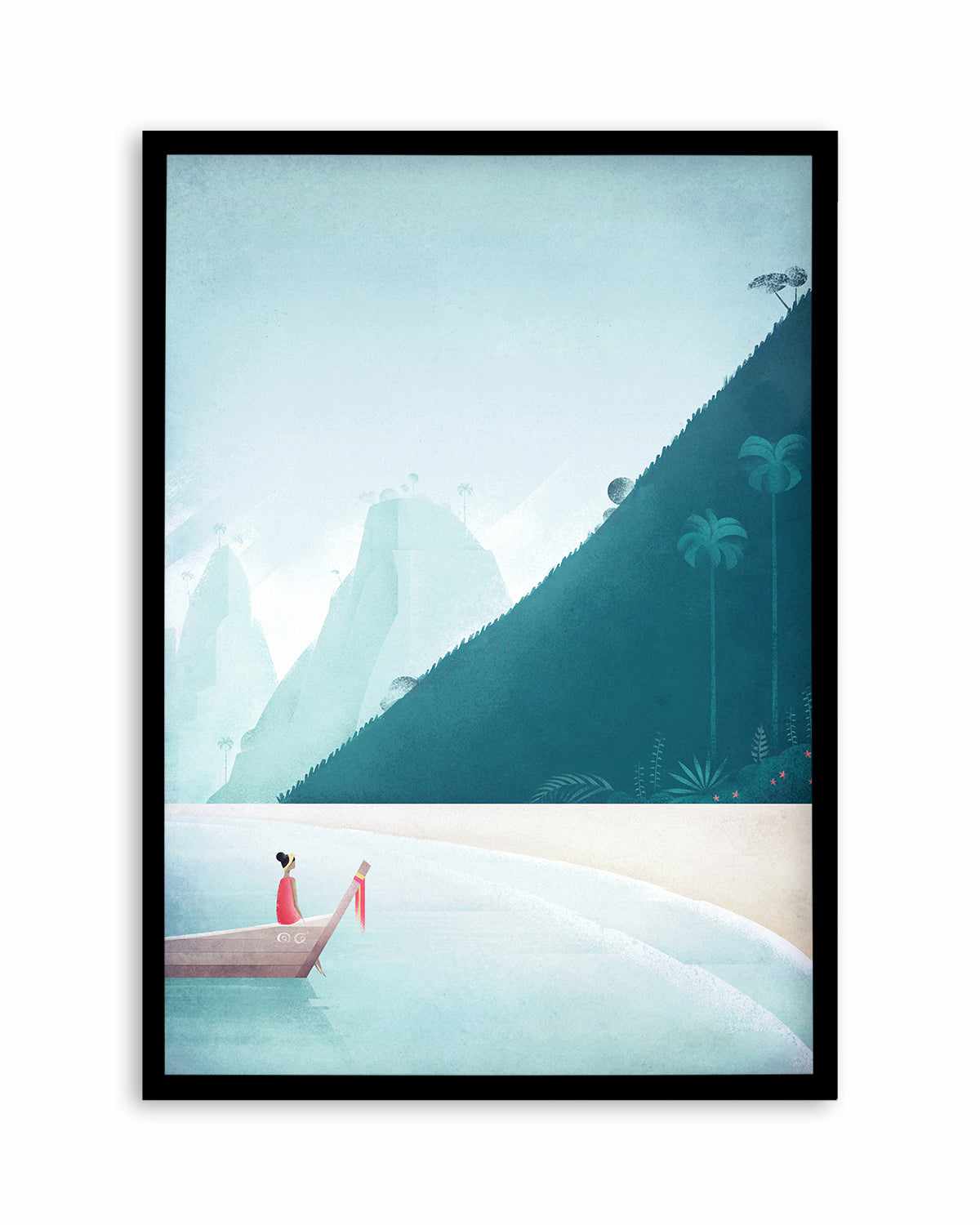 Thailand, Maya Bay by Henry Rivers Art Print