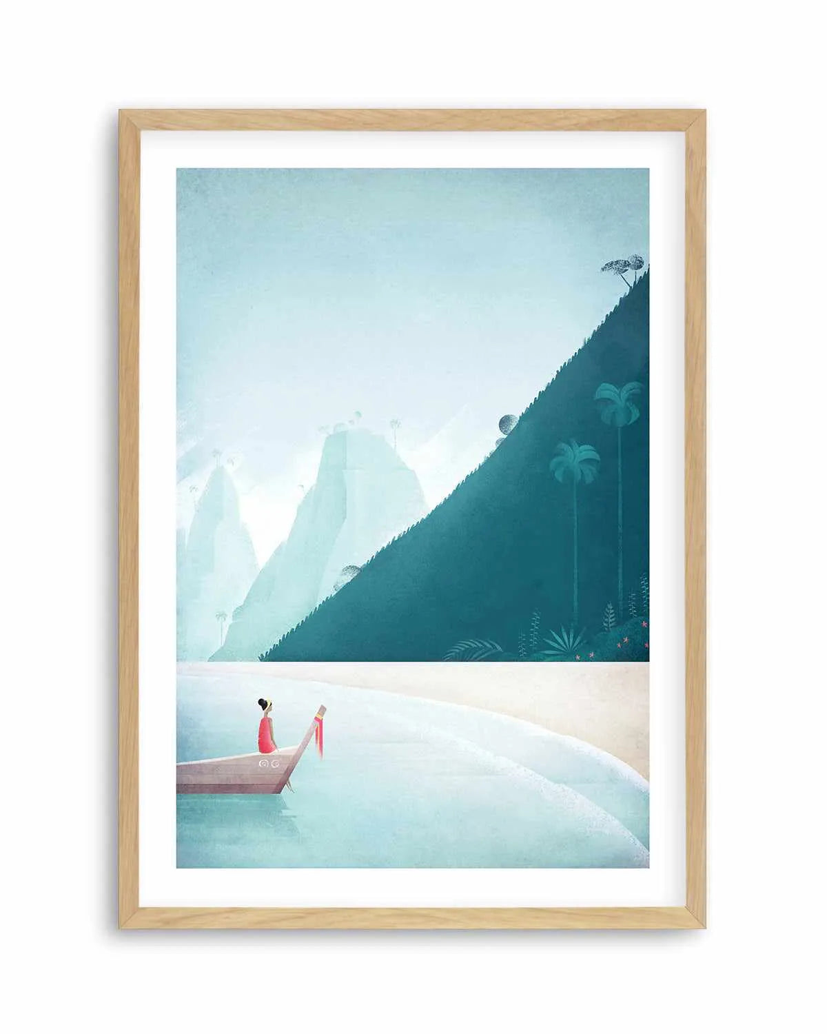 Thailand, Maya Bay by Henry Rivers Art Print from Olive et Oriel where you can shop wallpaper and artworks online