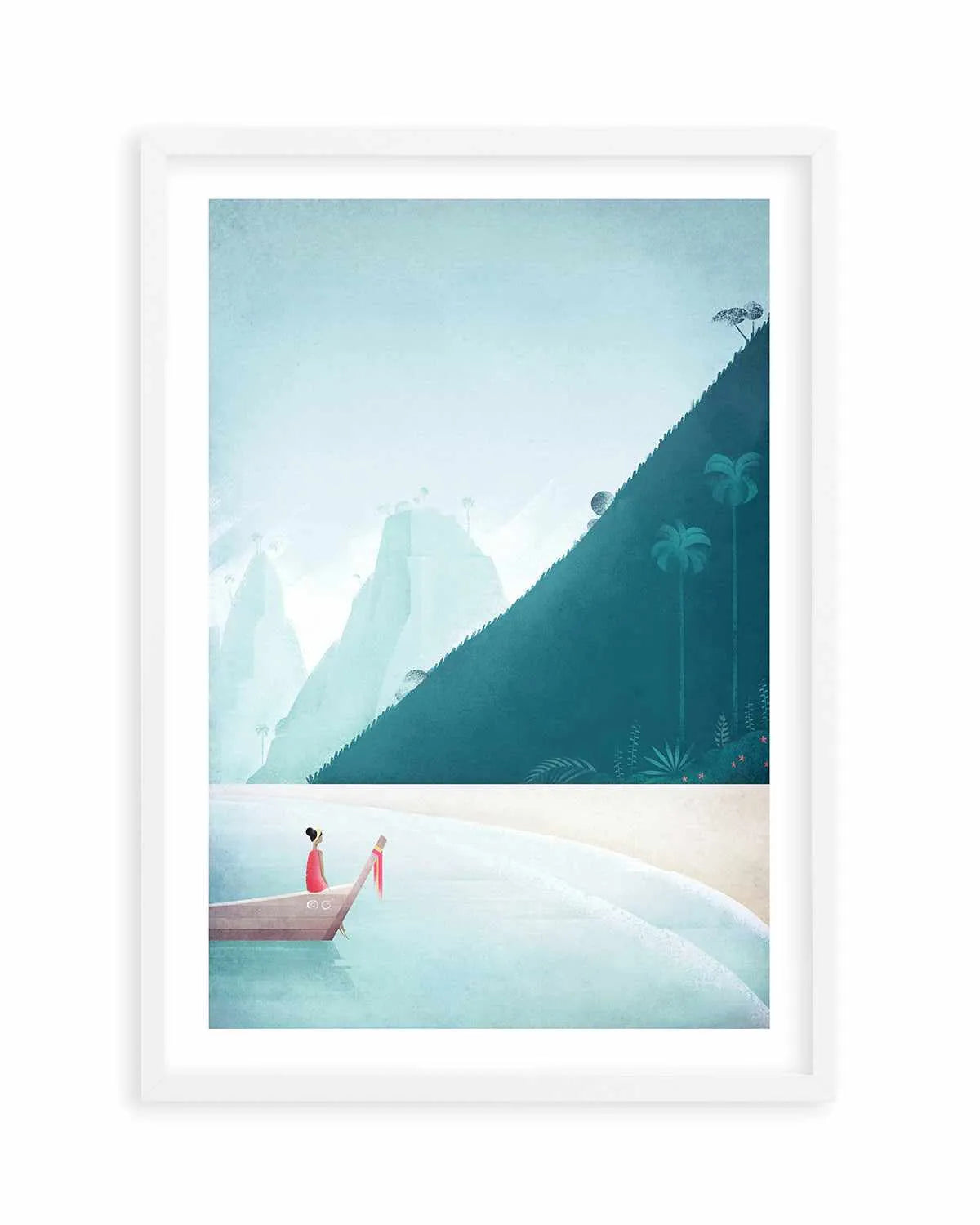 Thailand, Maya Bay by Henry Rivers Art Print from Olive et Oriel where you can shop wallpaper and artworks online
