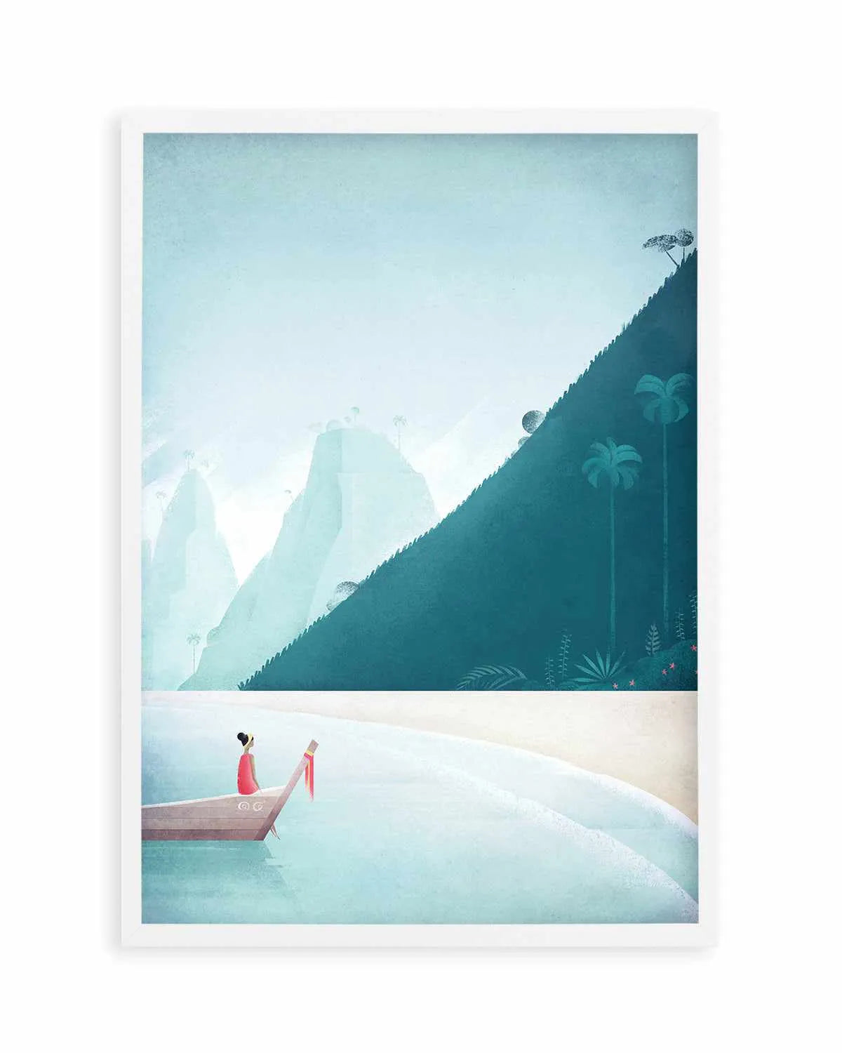 Thailand, Maya Bay by Henry Rivers Art Print from Olive et Oriel where you can shop wallpaper and artworks online