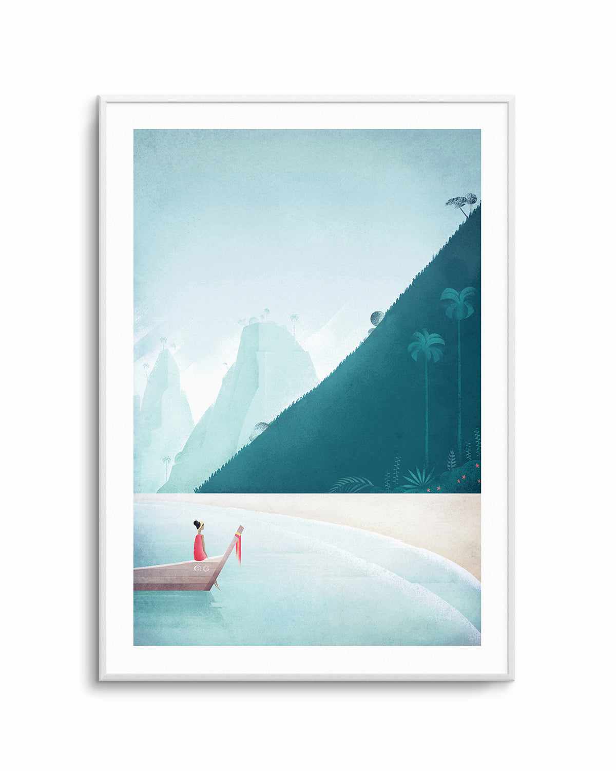 Thailand, Maya Bay by Henry Rivers Art Print