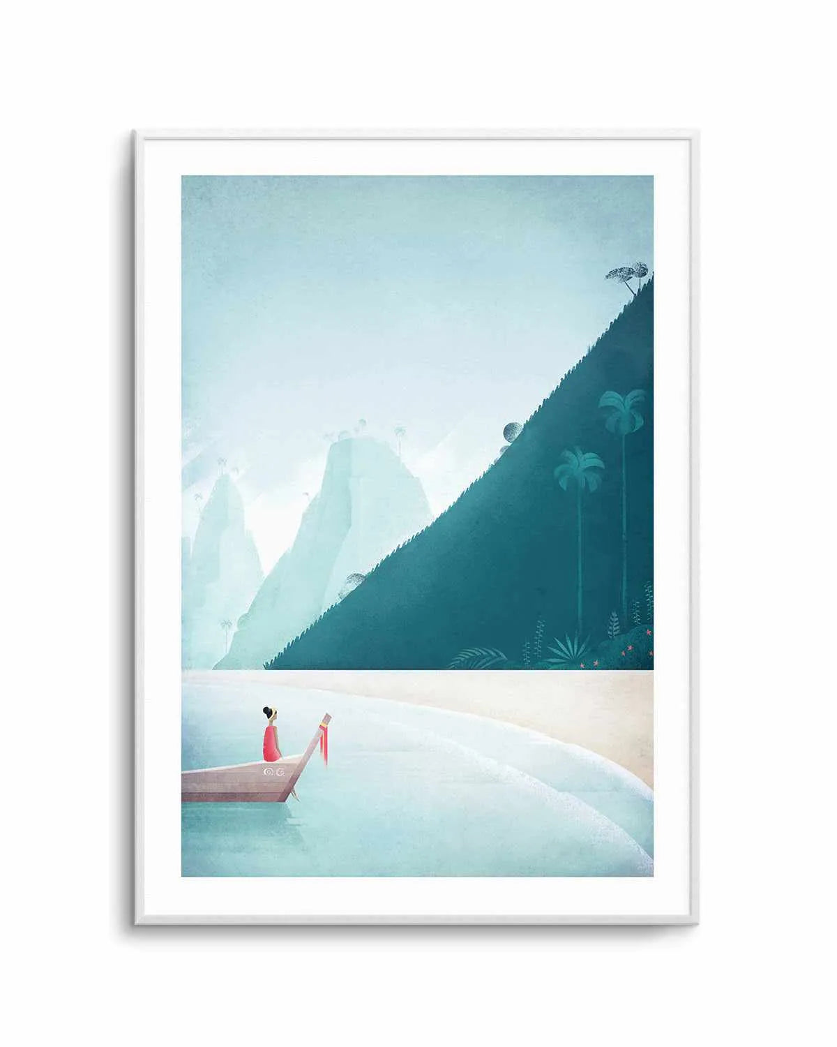 Thailand, Maya Bay by Henry Rivers Art Print from Olive et Oriel where you can shop wallpaper and artworks online