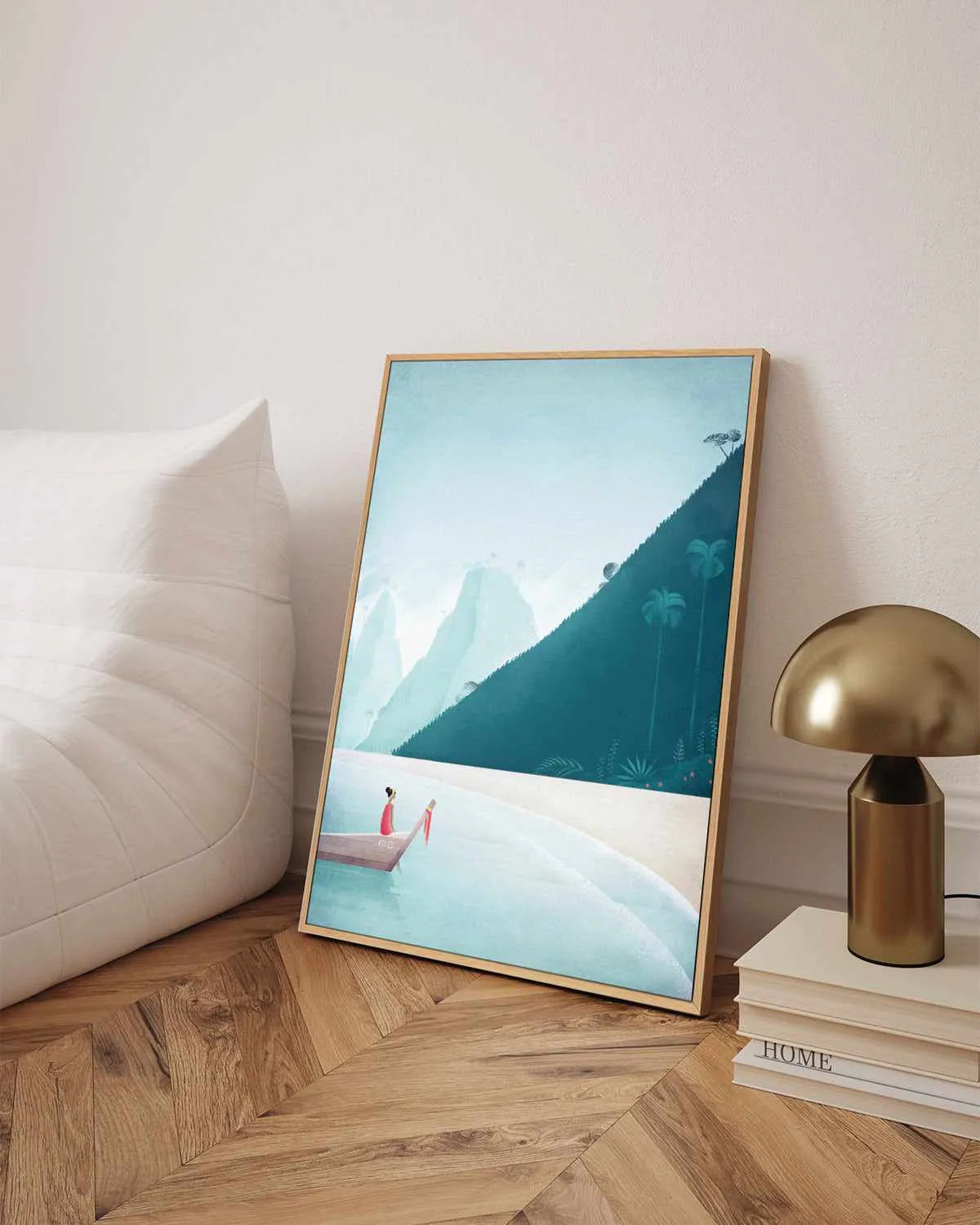 Thailand, Maya Bay by Henry Rivers | Framed Canvas Art Print from Olive et Oriel where you can shop wallpaper and artworks online