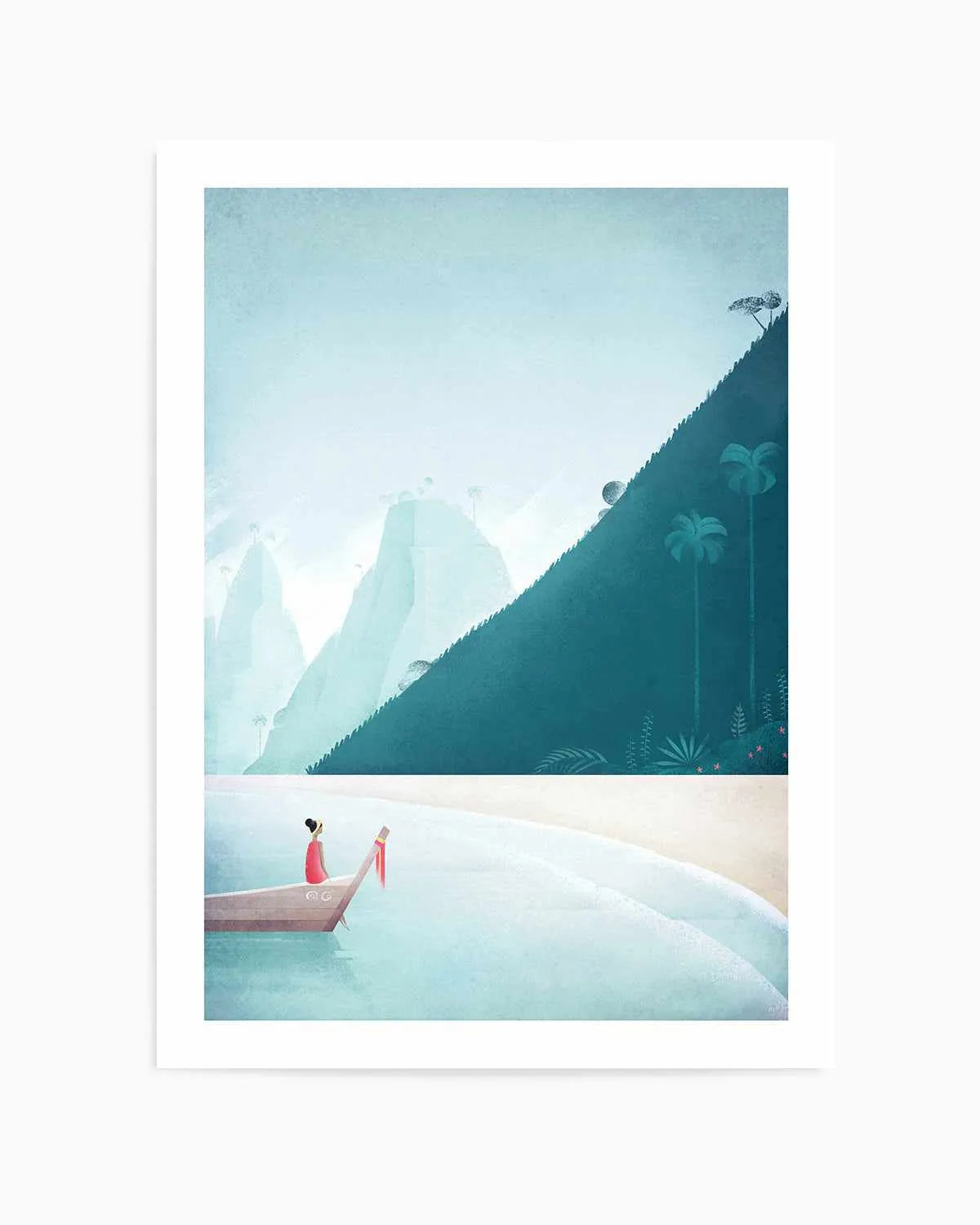 Thailand, Maya Bay by Henry Rivers Art Print from Olive et Oriel where you can shop wallpaper and artworks online