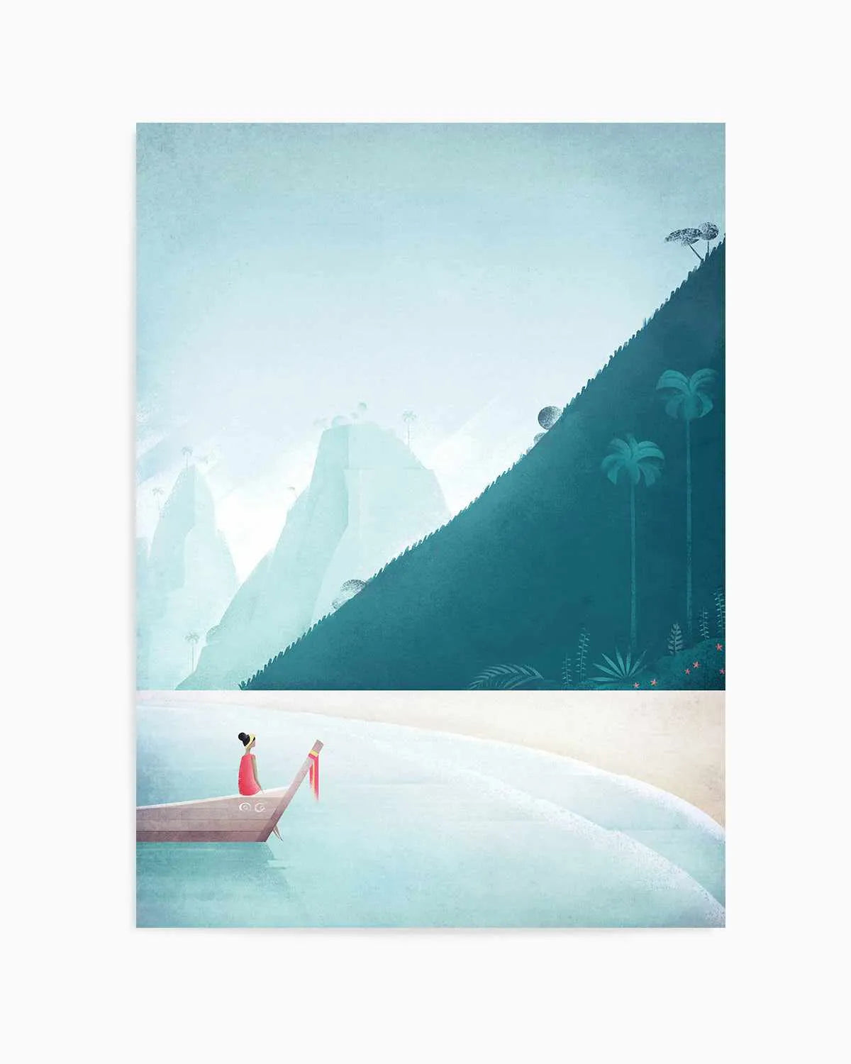 Thailand, Maya Bay by Henry Rivers Art Print from Olive et Oriel where you can shop wallpaper and artworks online