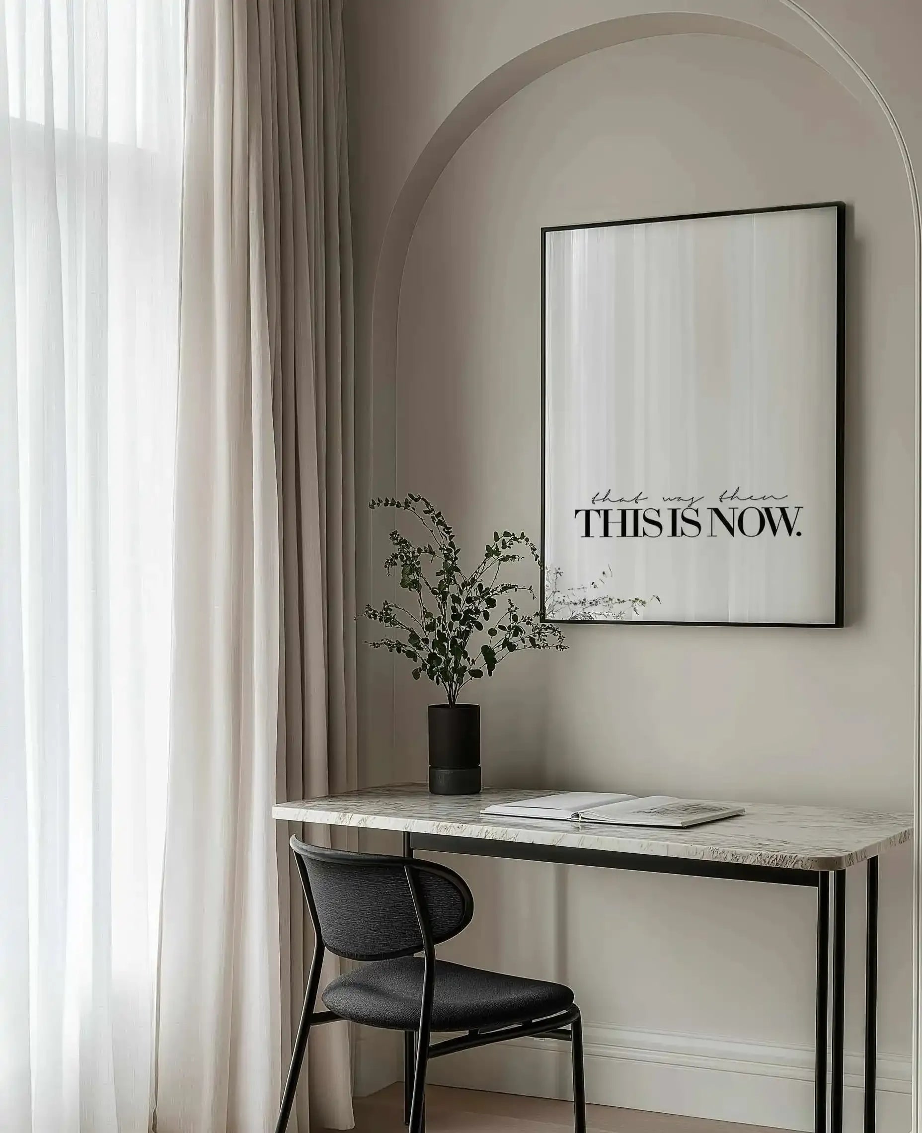 That Was Then, This Is Now Art Print from Olive et Oriel where you can shop wallpaper and artworks online