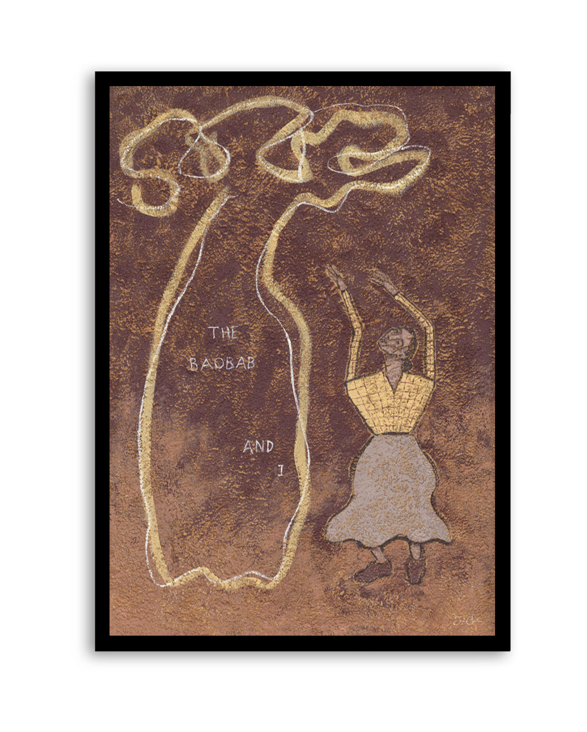 The Baobab and I by Julie Celina | Art Print from Olive et Oriel where you can shop wallpaper and artworks online