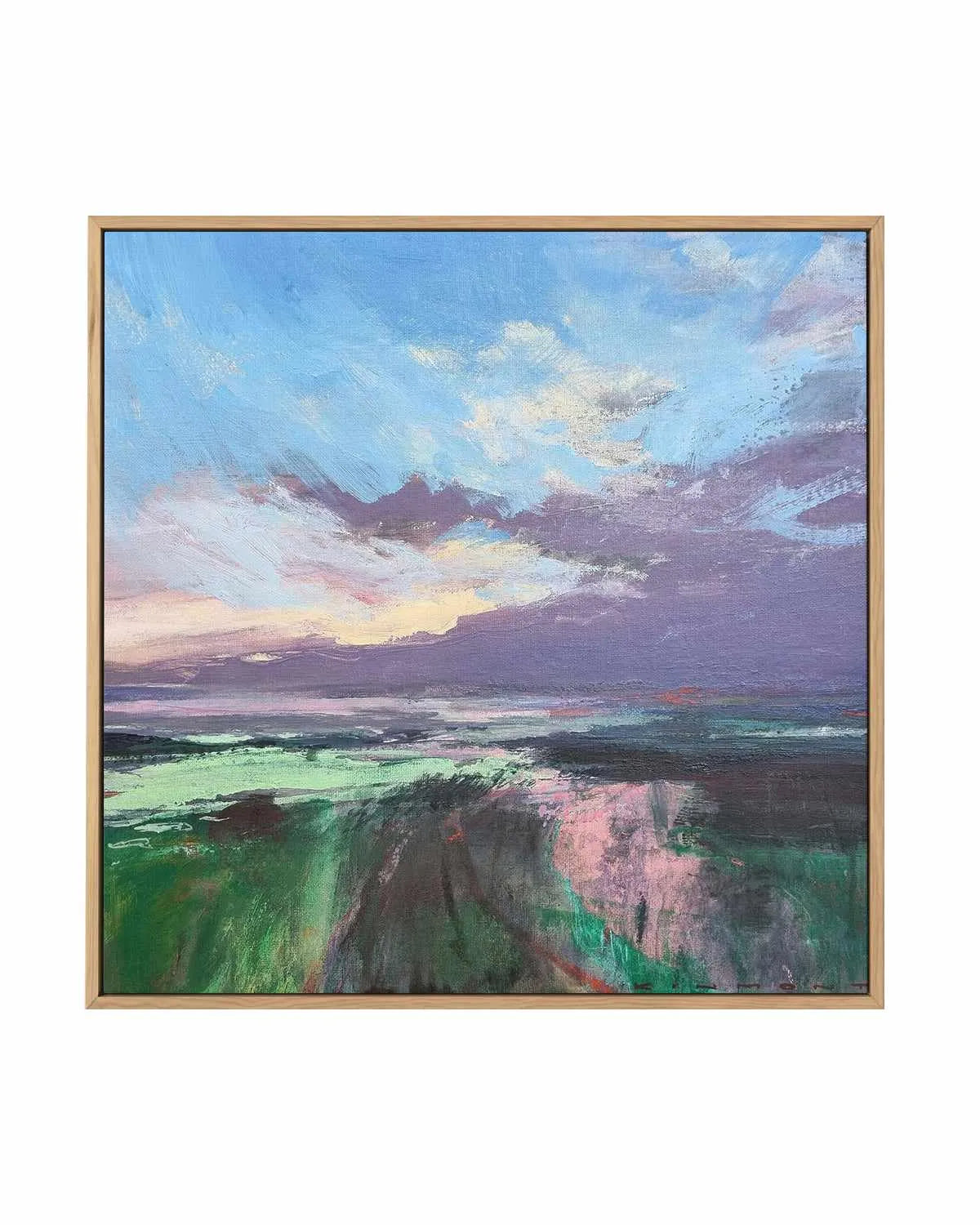 The Beauty Of The Morning by Andrew Kinmont | Framed Canvas Art Print from Olive et Oriel where you can shop wallpaper and artworks online