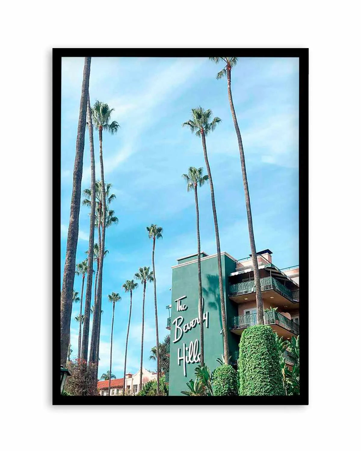 The Beverly Hills by Sarah Aknan Art Print from Olive et Oriel where you can shop wallpaper and artworks online