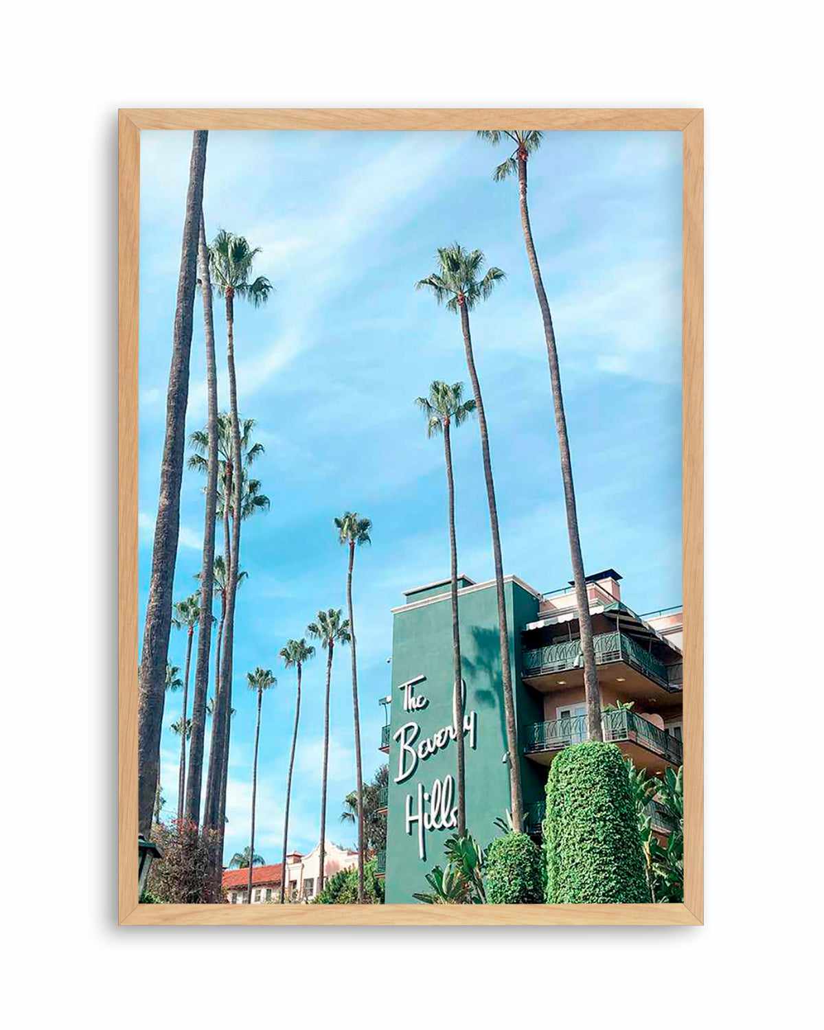 The Beverly Hills by Sarah Aknan Art Print