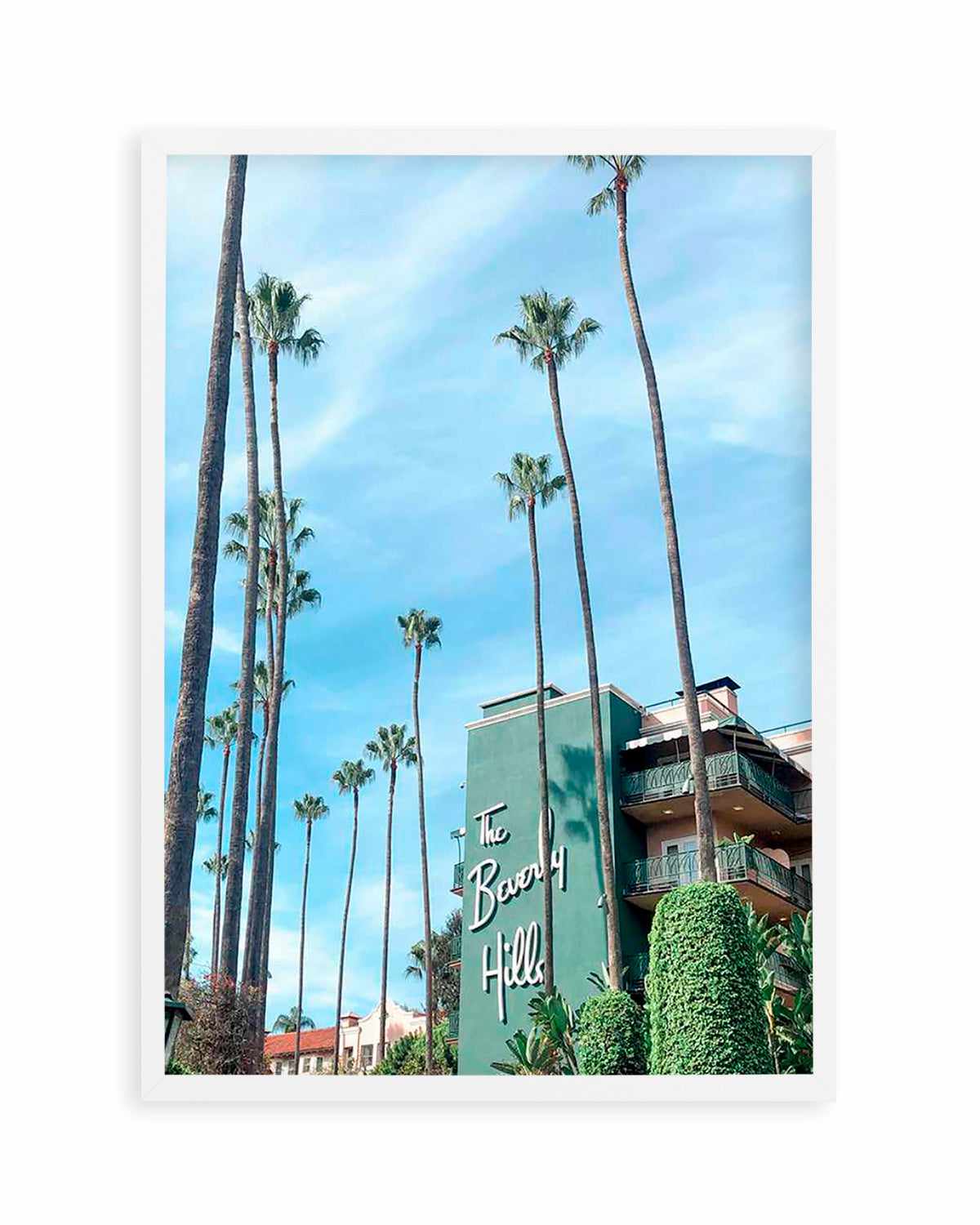 The Beverly Hills by Sarah Aknan Art Print