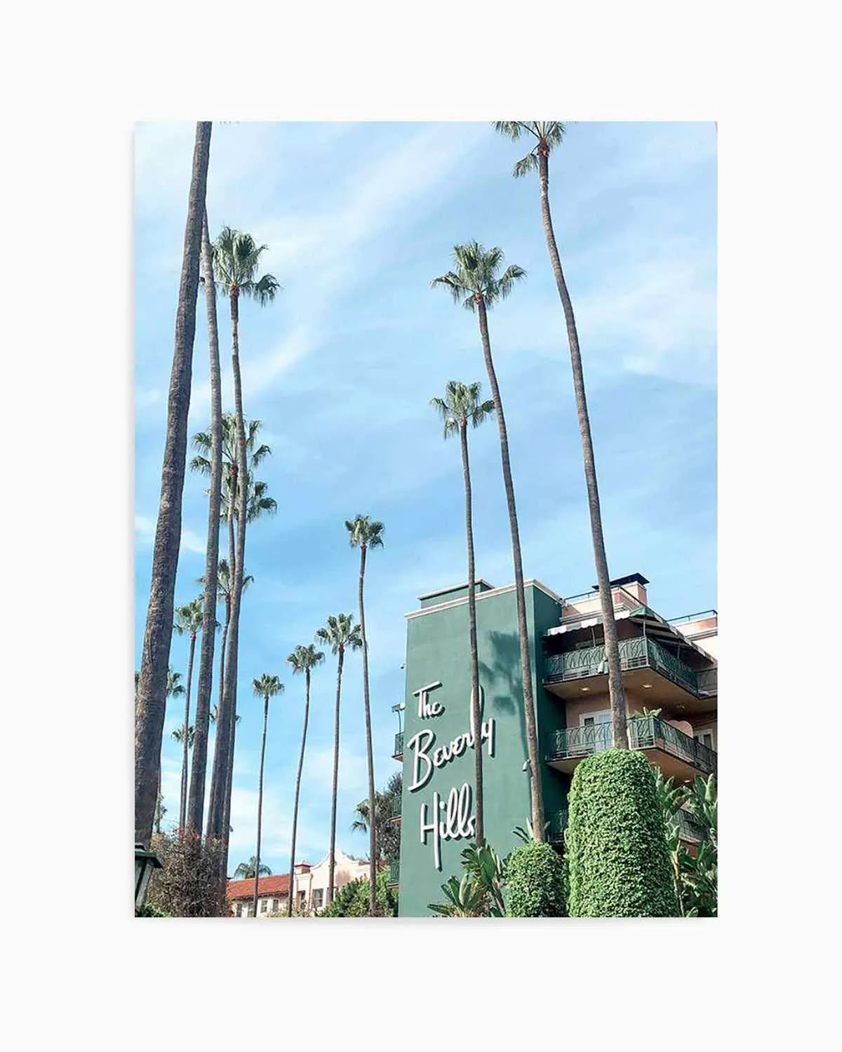 The Beverly Hills by Sarah Aknan Art Print from Olive et Oriel where you can shop wallpaper and artworks online