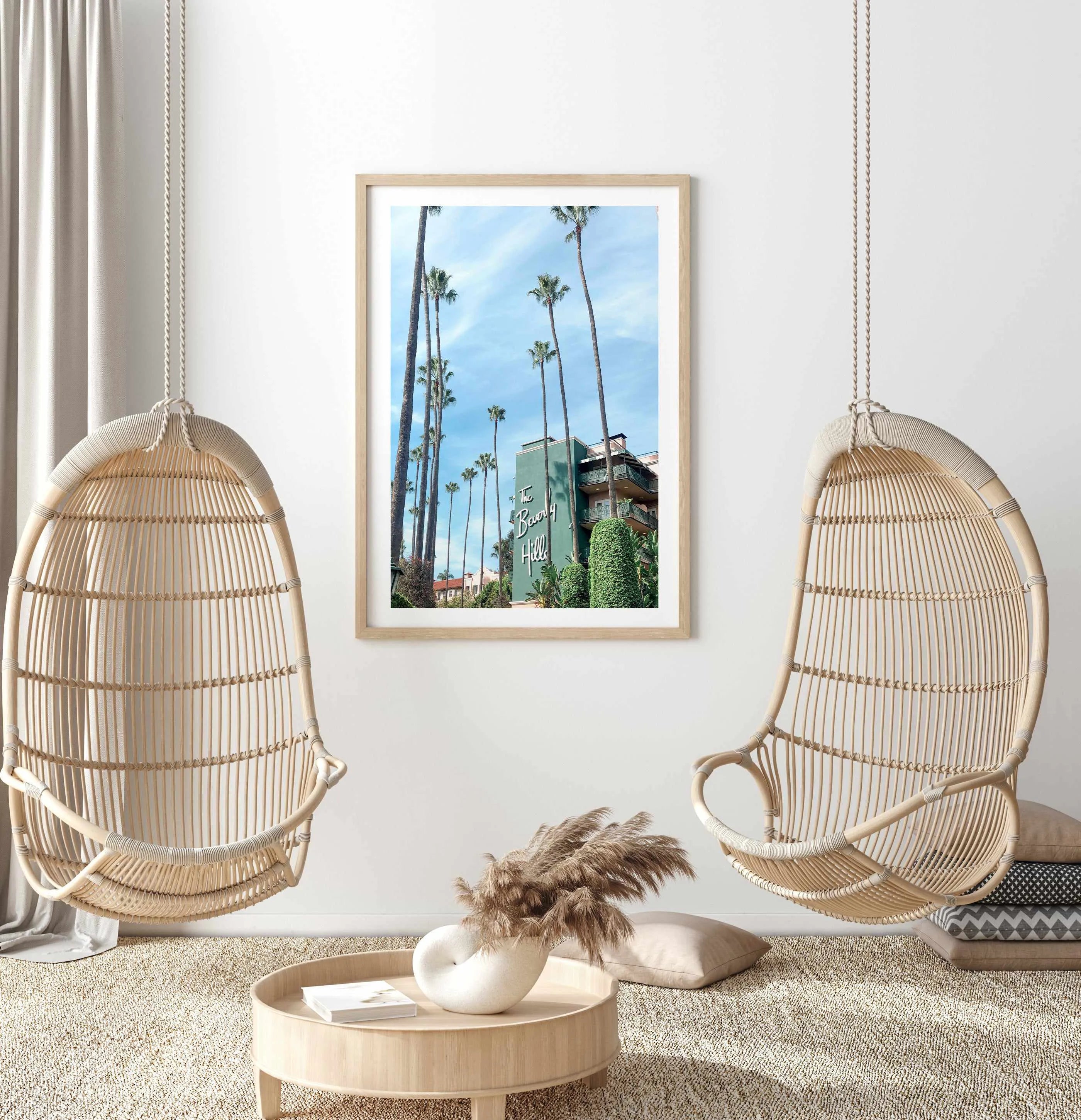 The Beverly Hills by Sarah Aknan Art Print from Olive et Oriel where you can shop wallpaper and artworks online