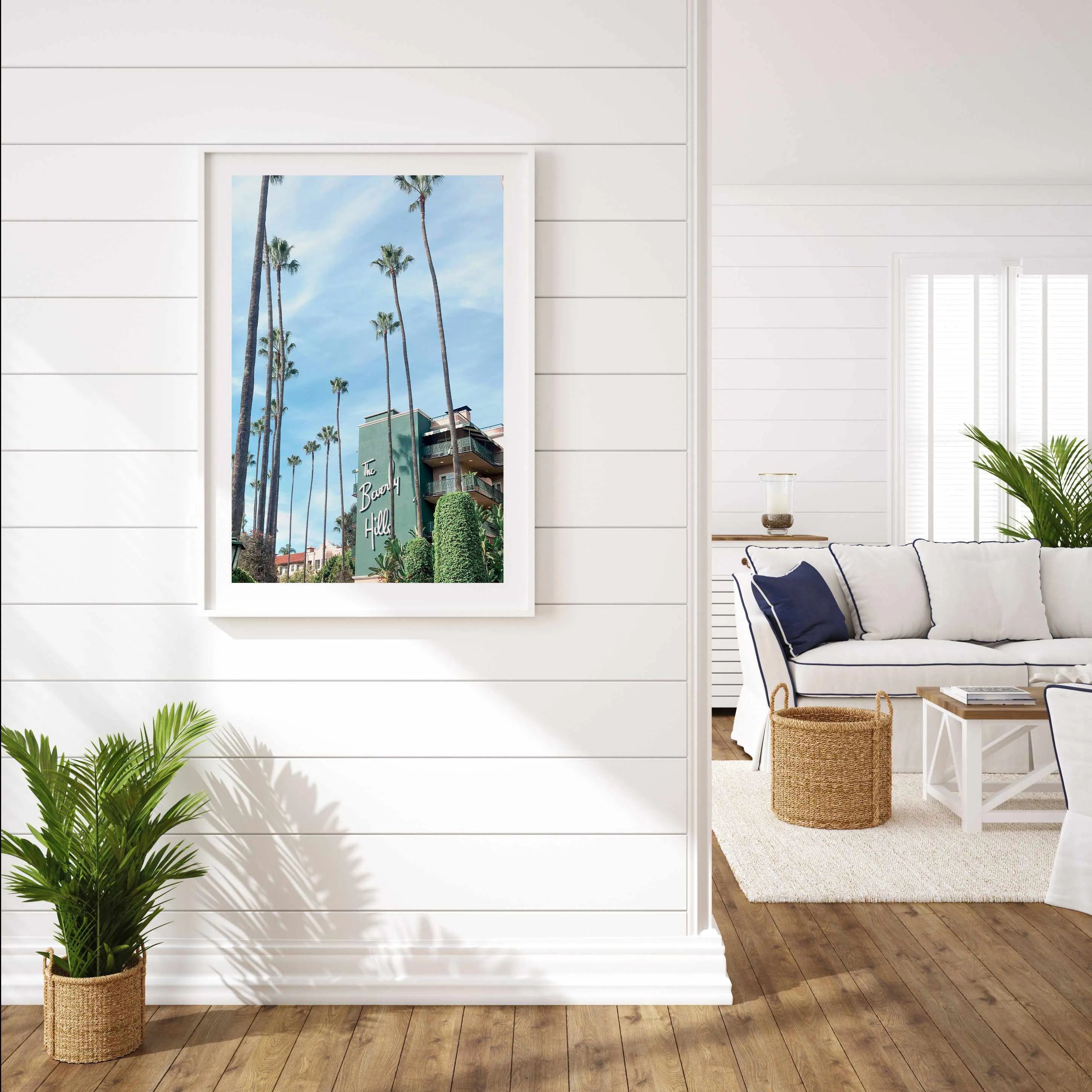 The Beverly Hills by Sarah Aknan Art Print from Olive et Oriel where you can shop wallpaper and artworks online