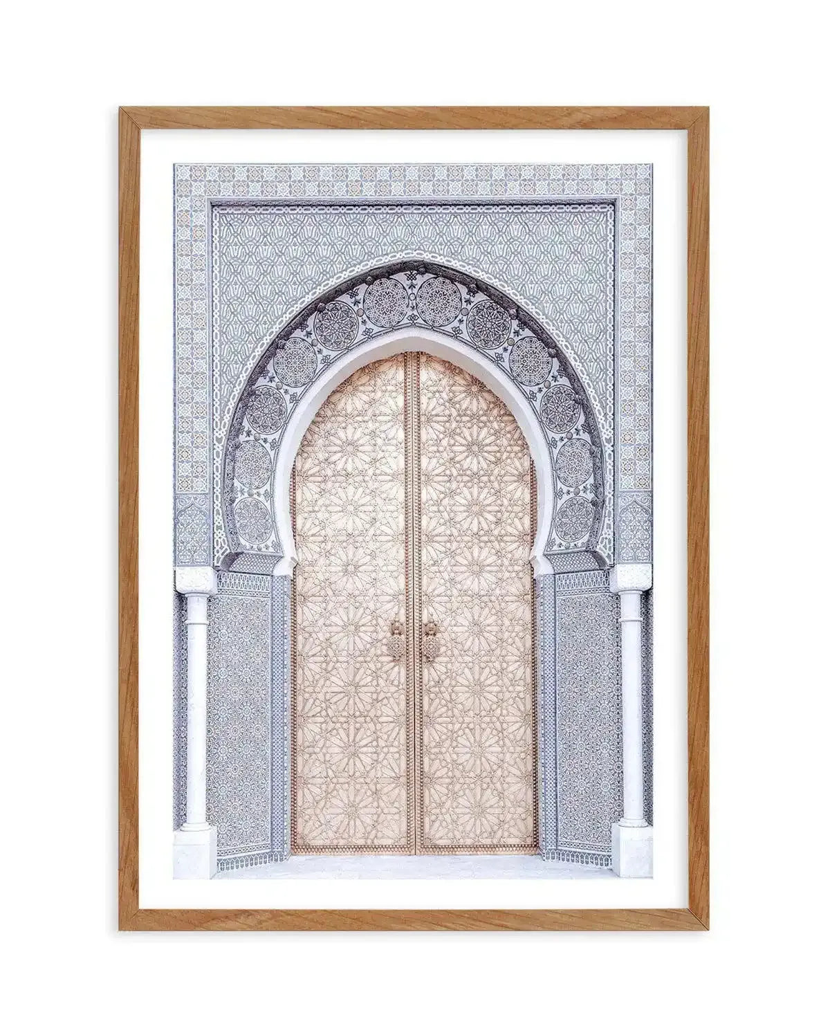The Blue Arch | Morocco Art Print-Shop Australian Art Prints Online with Olive et Oriel - Our collection of Moroccan art prints offer unique wall art including moroccan arches and pink morocco doors of marrakech - this collection will add soft feminine colour to your walls and some may say bohemian style. These traditional morocco landscape photography includes desert scenes of palm trees and camel art prints - there is art on canvas and extra large wall art with fast, free shipping across Austr