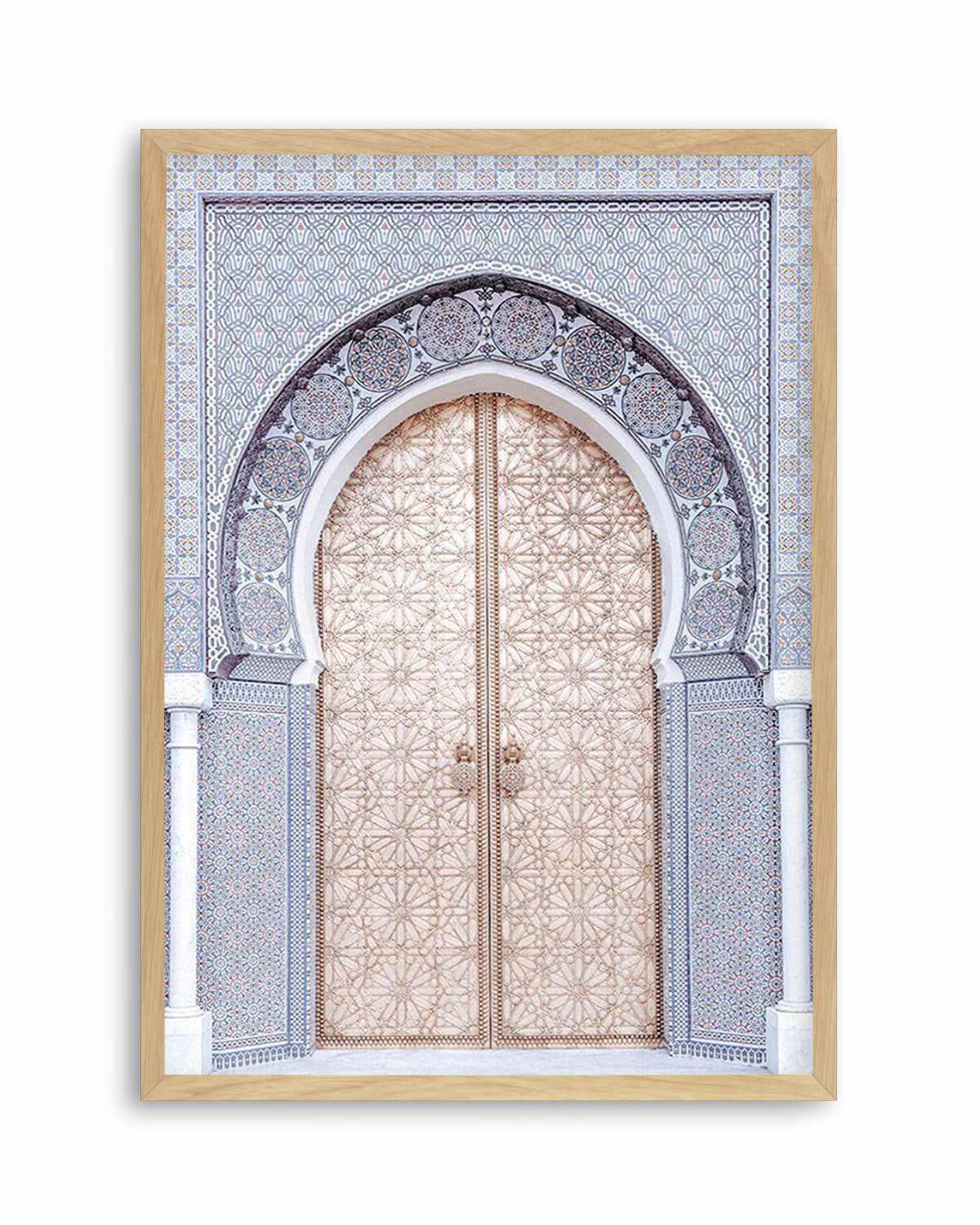 The Blue Arch | Morocco Art Print