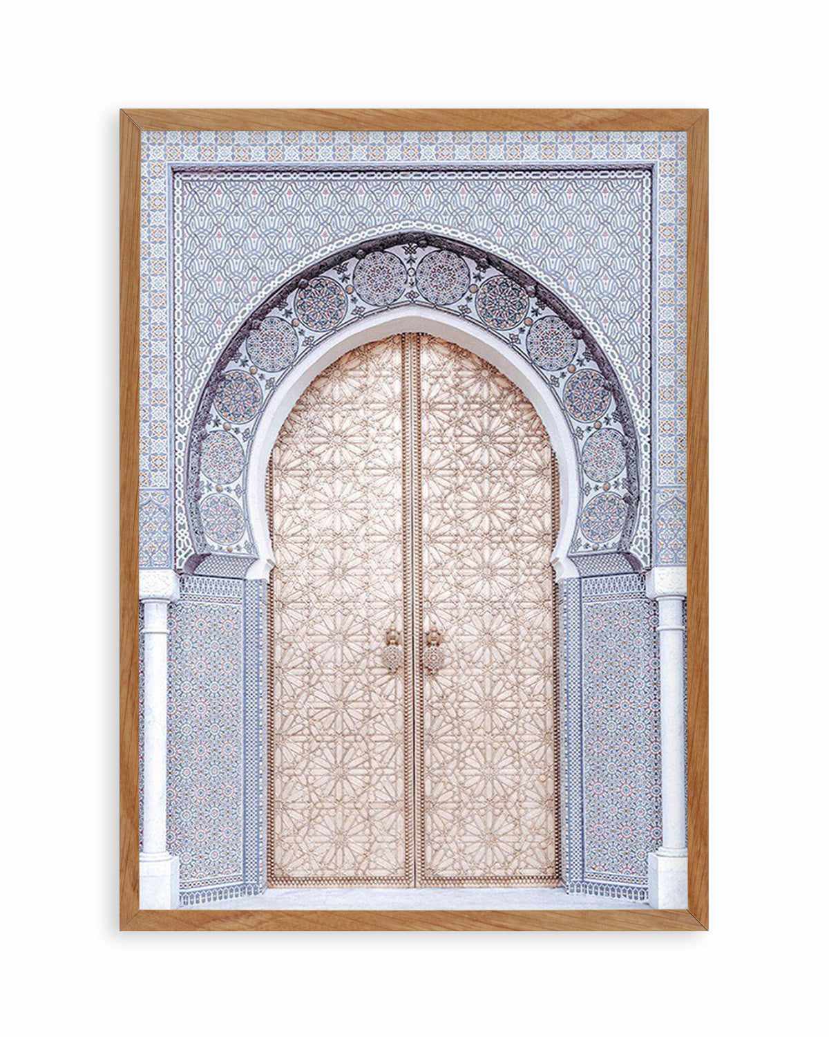 The Blue Arch | Morocco Art Print