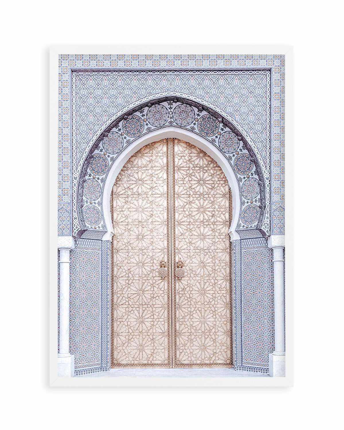 The Blue Arch | Morocco Art Print