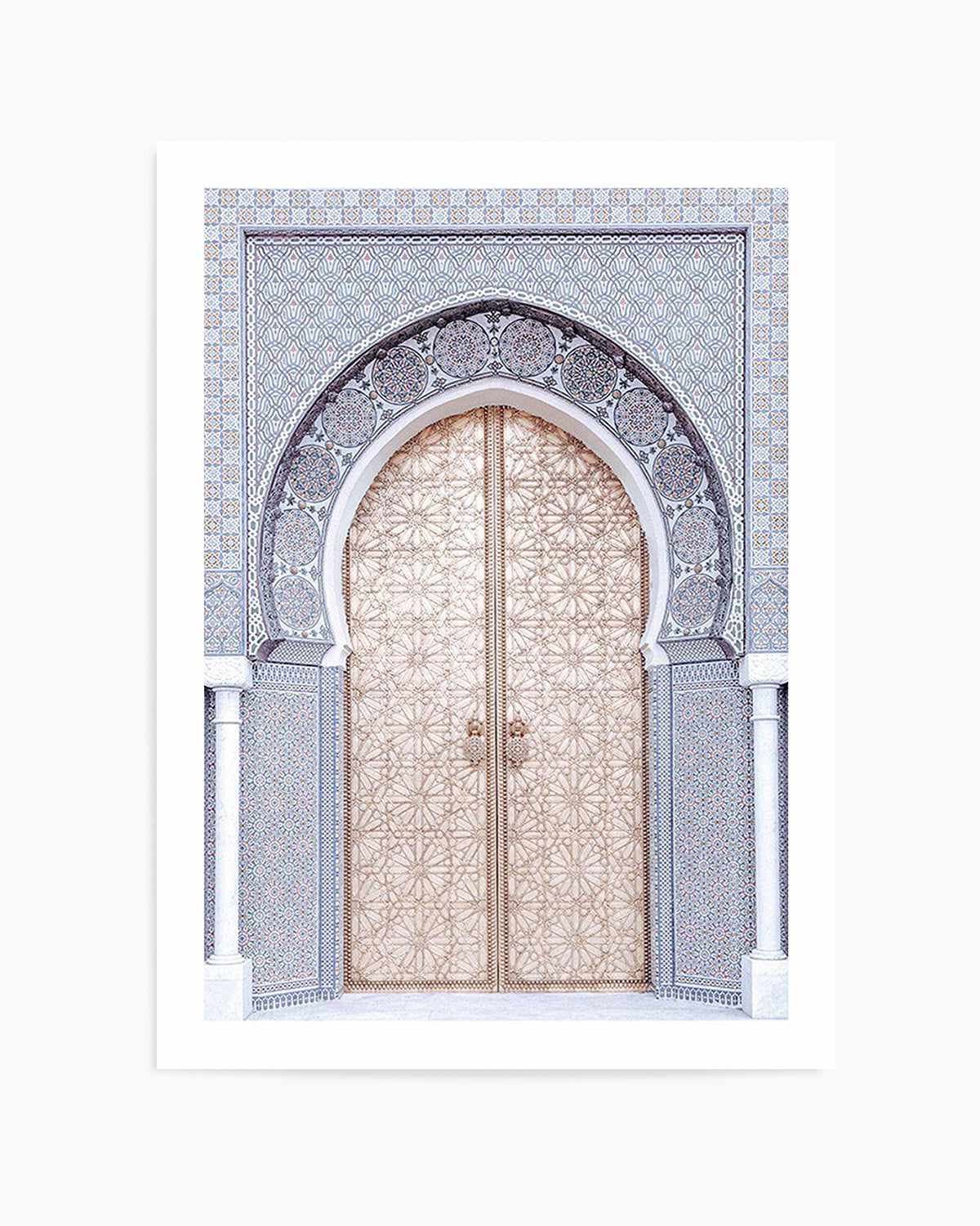 The Blue Arch | Morocco Art Print