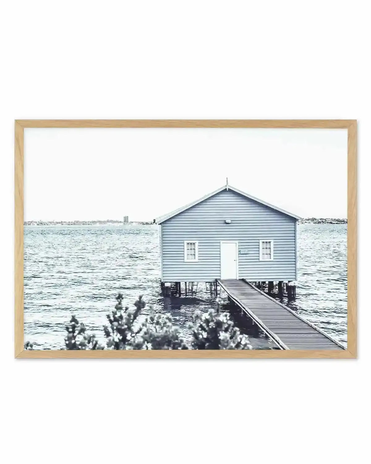 The Boathouse | WA Art Print from Olive et Oriel where you can shop wallpaper and artworks online