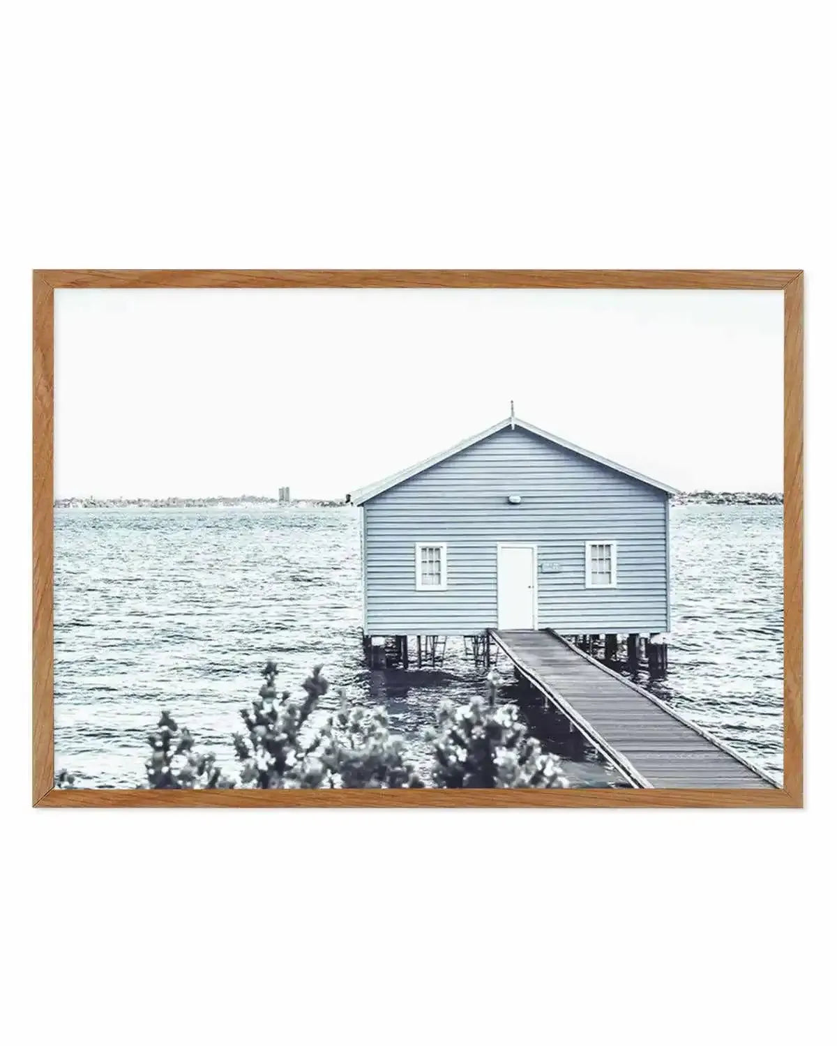 The Boathouse | WA Art Print from Olive et Oriel where you can shop wallpaper and artworks online