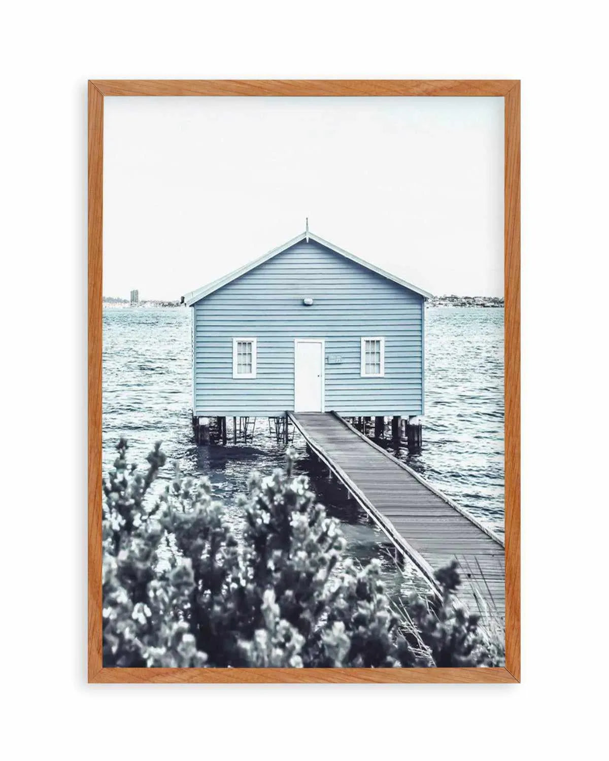 The Boathouse | WA Art Print PT from Olive et Oriel where you can shop wallpaper and artworks online