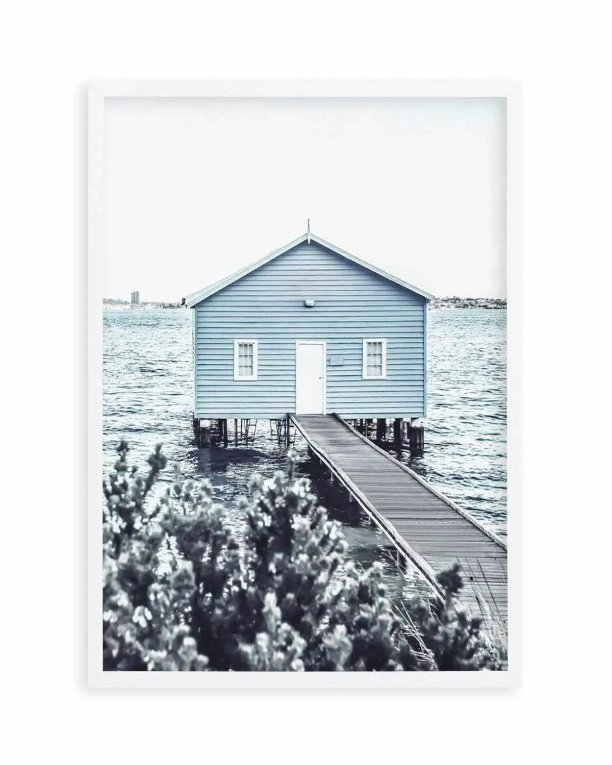 The Boathouse | WA Art Print PT from Olive et Oriel where you can shop wallpaper and artworks online