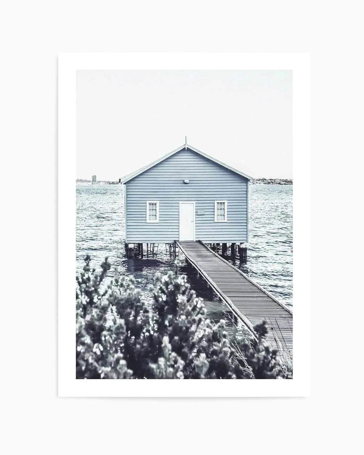 The Boathouse | WA Art Print PT from Olive et Oriel where you can shop wallpaper and artworks online