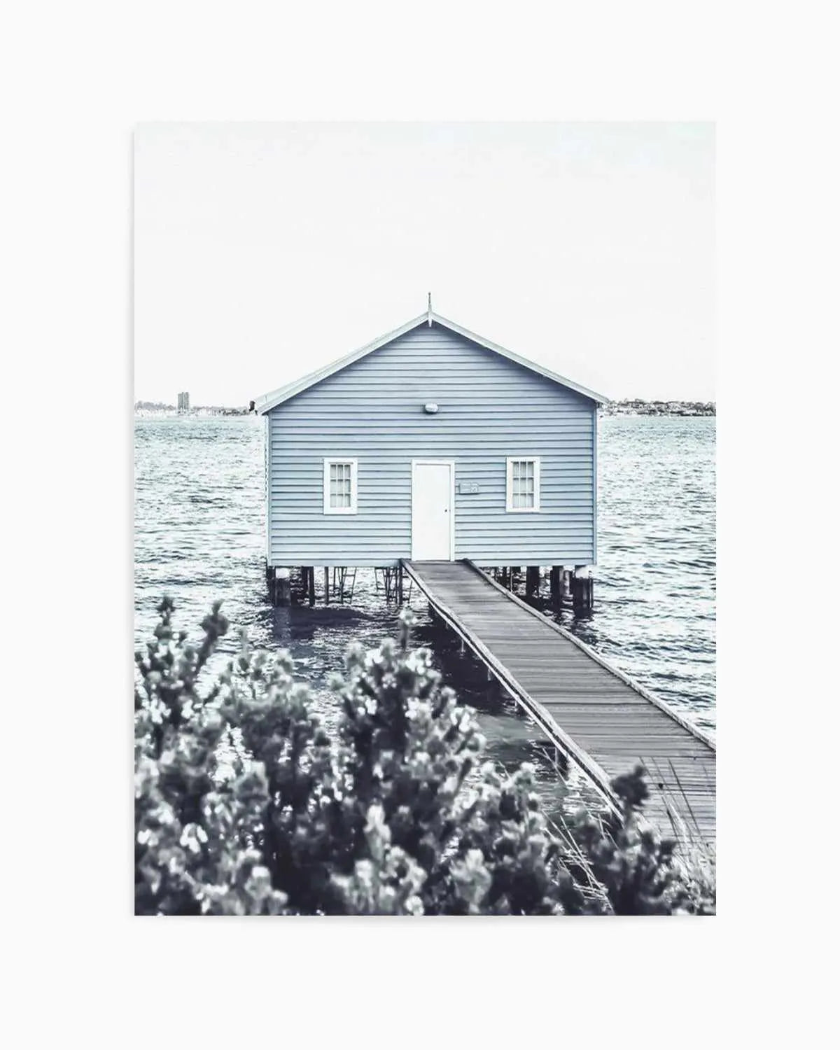 The Boathouse | WA Art Print PT from Olive et Oriel where you can shop wallpaper and artworks online