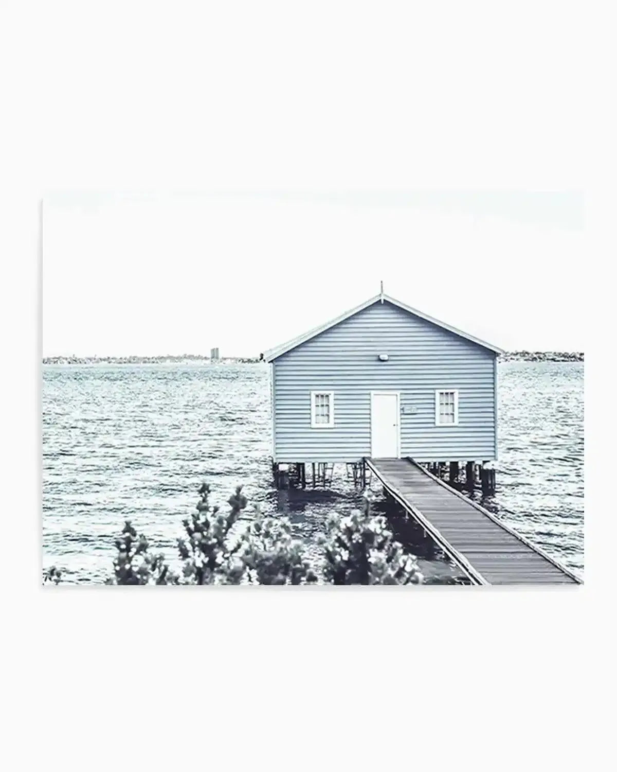 The Boathouse | WA Art Print from Olive et Oriel where you can shop wallpaper and artworks online