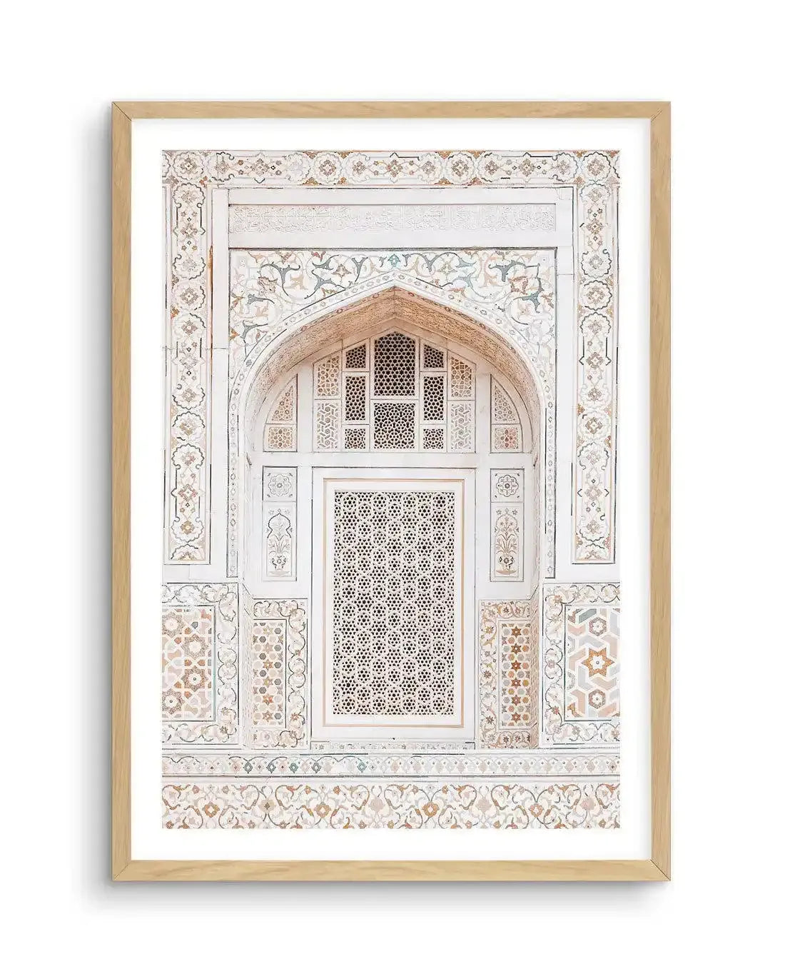 The Bohemian Arch I Art Print-Shop Australian Art Prints Online with Olive et Oriel - Our collection of Moroccan art prints offer unique wall art including moroccan arches and pink morocco doors of marrakech - this collection will add soft feminine colour to your walls and some may say bohemian style. These traditional morocco landscape photography includes desert scenes of palm trees and camel art prints - there is art on canvas and extra large wall art with fast, free shipping across Australia