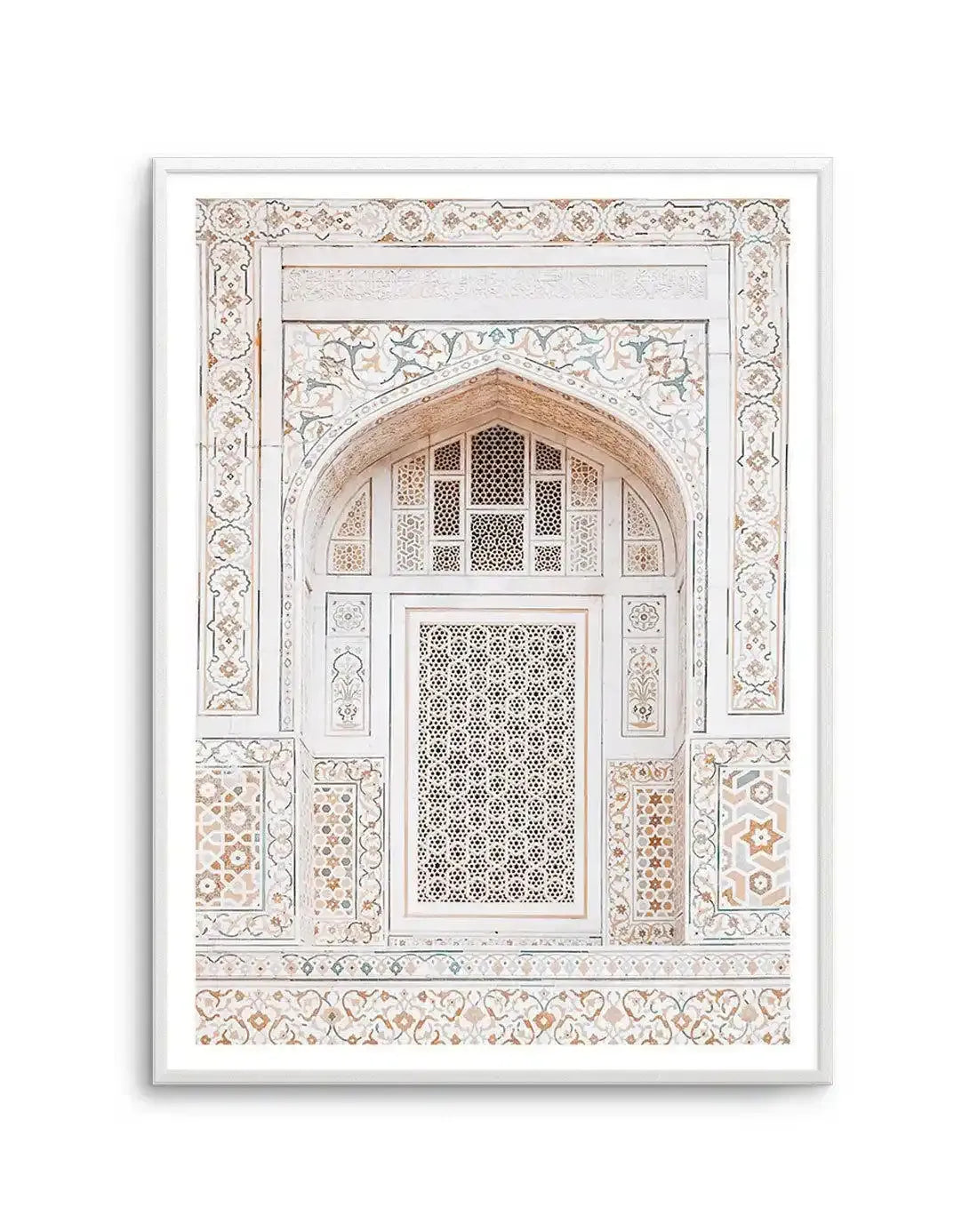 The Bohemian Arch I Art Print-Shop Australian Art Prints Online with Olive et Oriel - Our collection of Moroccan art prints offer unique wall art including moroccan arches and pink morocco doors of marrakech - this collection will add soft feminine colour to your walls and some may say bohemian style. These traditional morocco landscape photography includes desert scenes of palm trees and camel art prints - there is art on canvas and extra large wall art with fast, free shipping across Australia