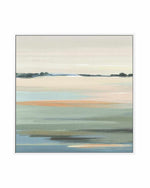 The Calm II Left SQ | Framed Canvas Art Print