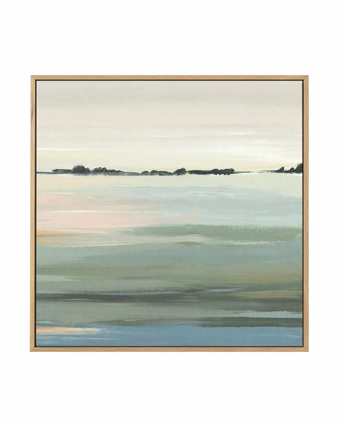 The Calm I Right SQ | Framed Canvas Art Print from Olive et Oriel where you can shop wallpaper and artworks online
