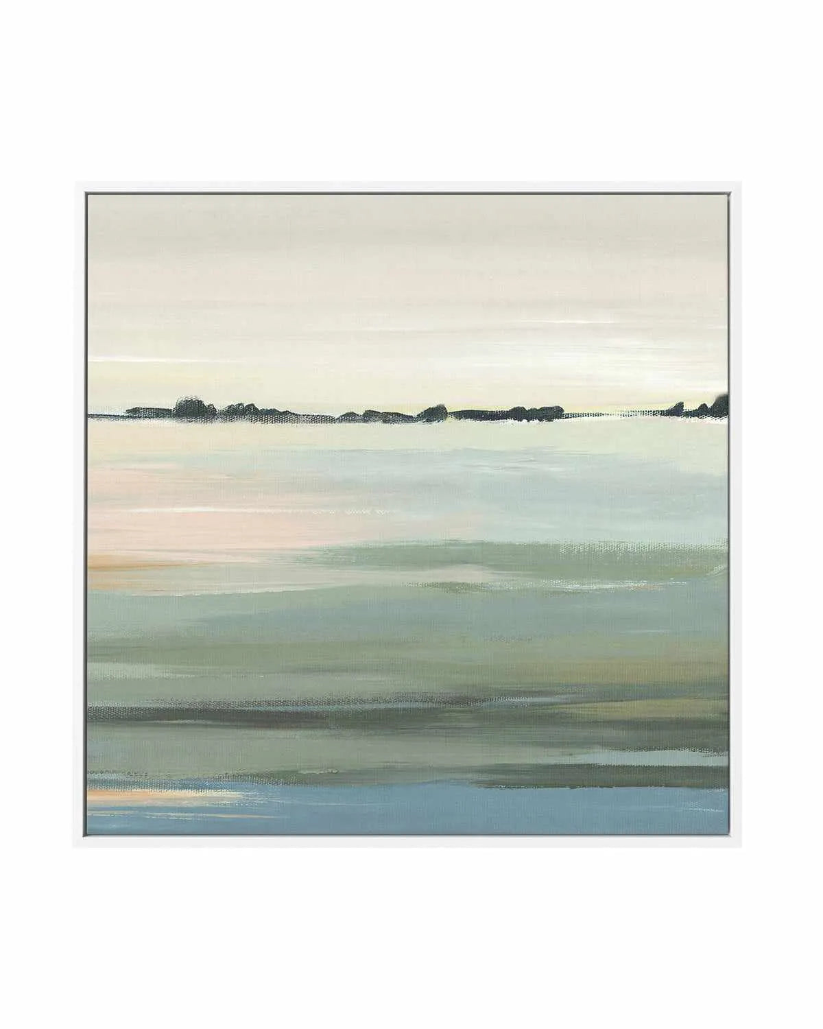 The Calm I Right SQ | Framed Canvas Art Print from Olive et Oriel where you can shop wallpaper and artworks online
