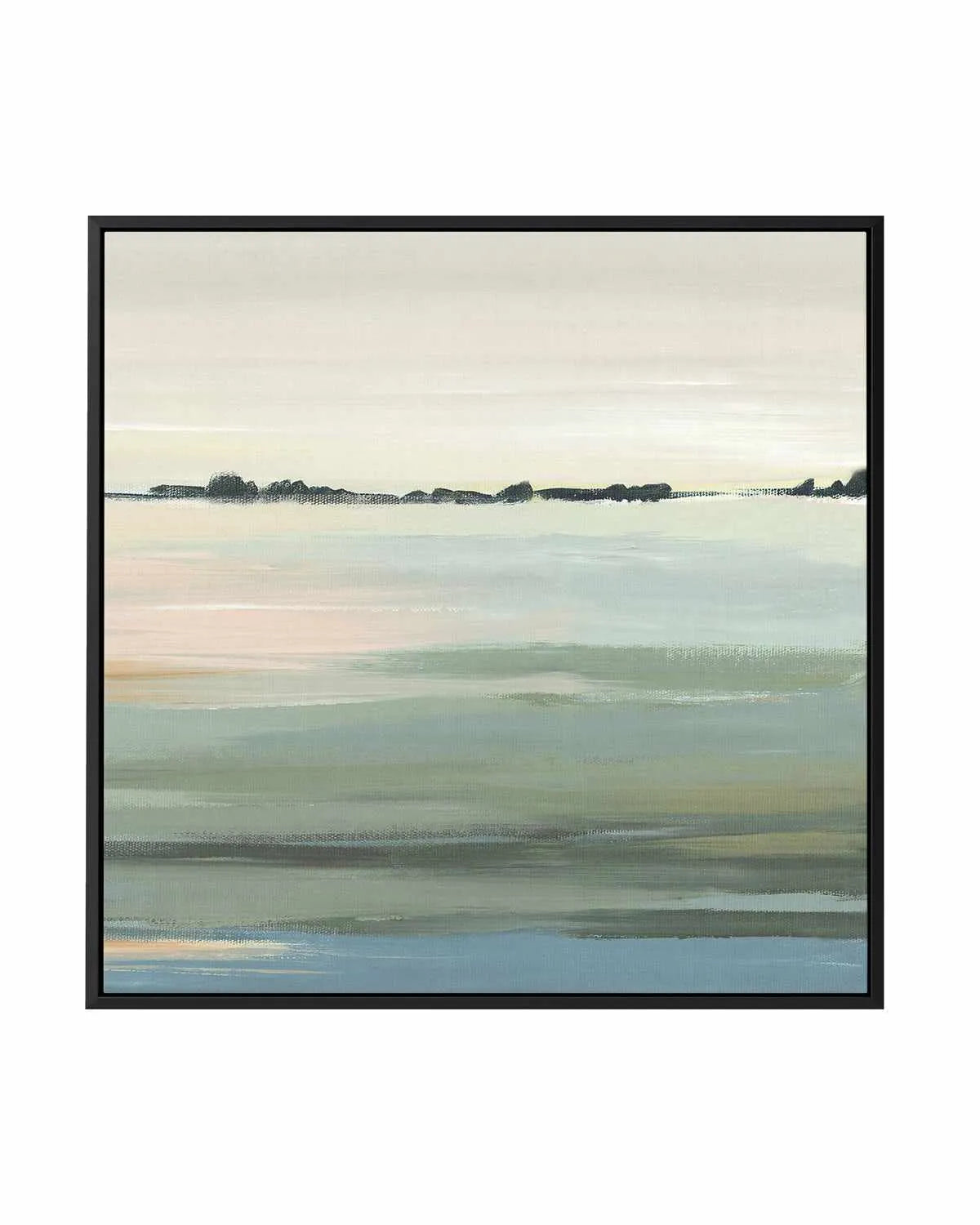 The Calm I Right SQ | Framed Canvas Art Print from Olive et Oriel where you can shop wallpaper and artworks online