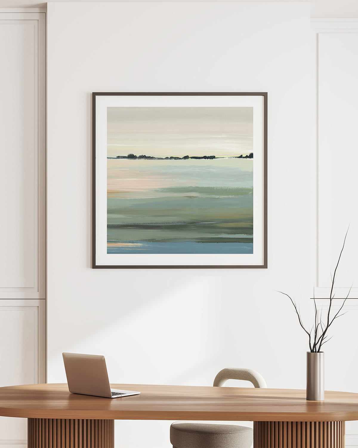 The Calm I Right SQ Art Print