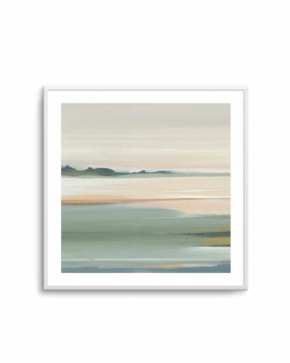 The Calm II Left SQ Art Print from Olive et Oriel where you can shop wallpaper and artworks online