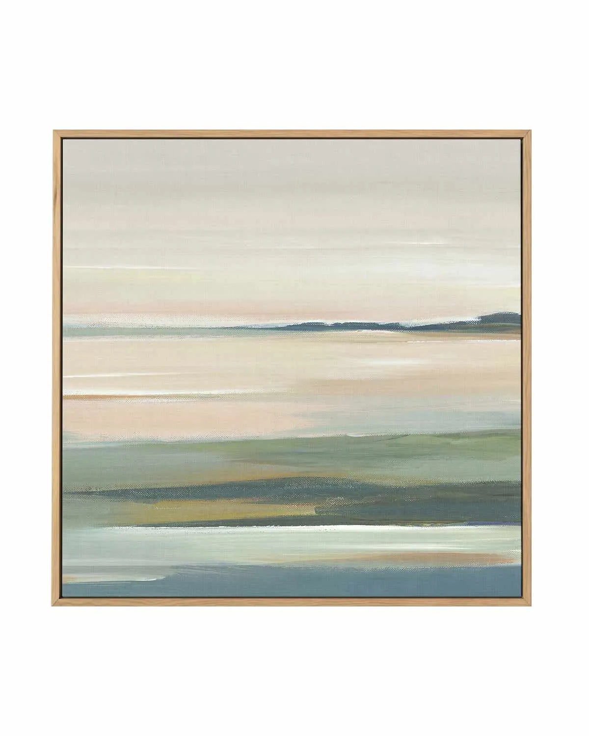The Calm II Right SQ | Framed Canvas Art Print from Olive et Oriel where you can shop wallpaper and artworks online