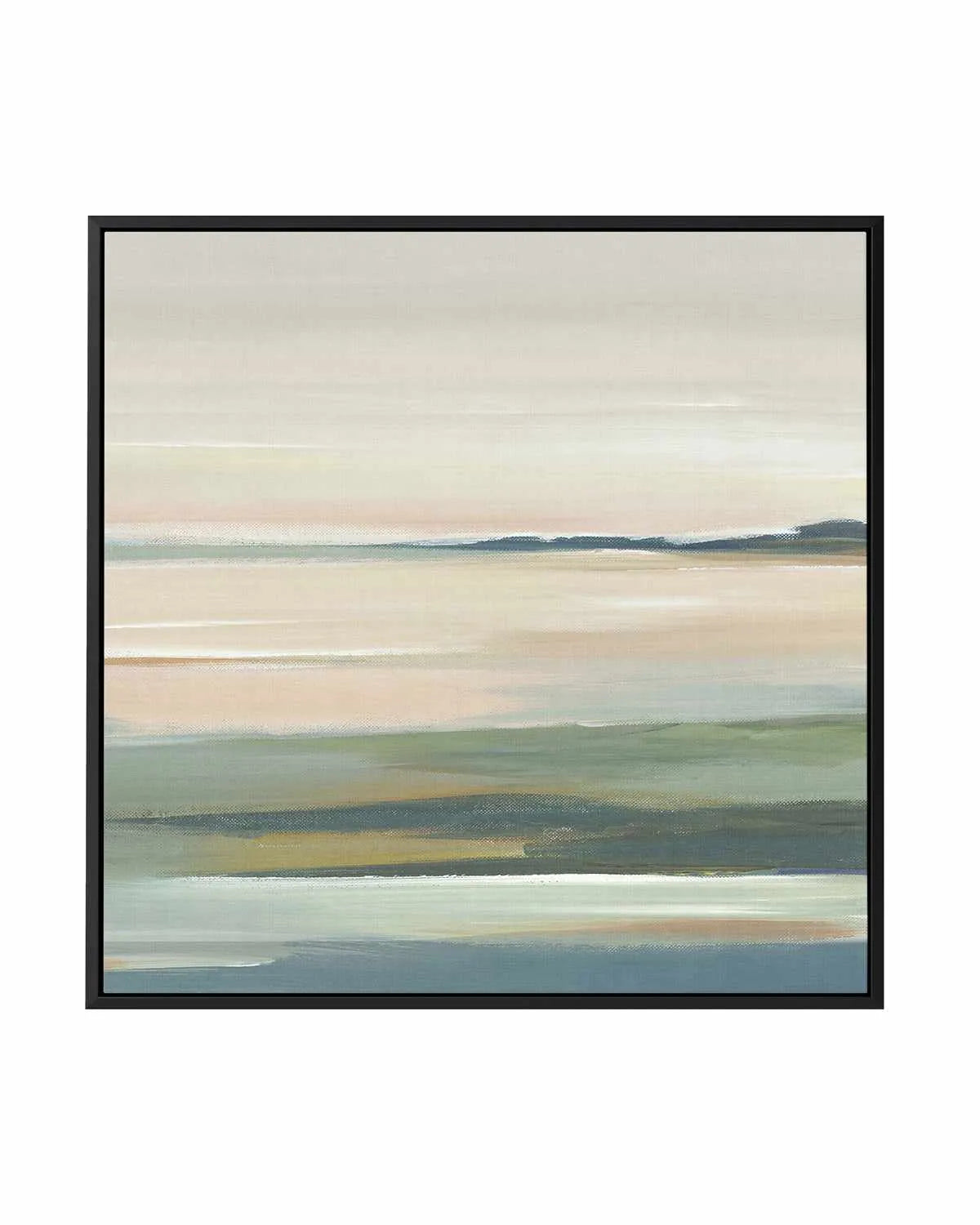 The Calm II Right SQ | Framed Canvas Art Print from Olive et Oriel where you can shop wallpaper and artworks online