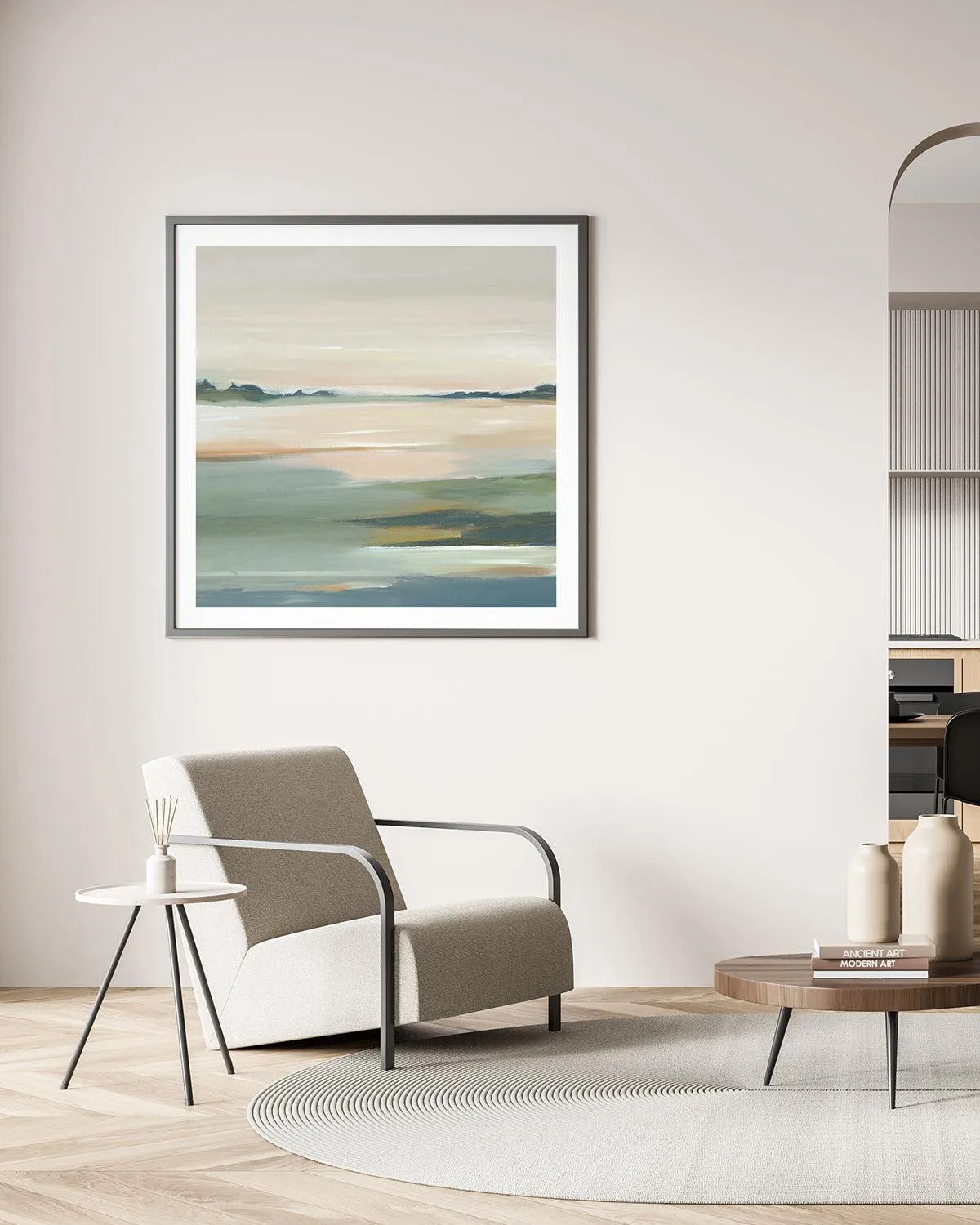 The Calm II Art Print from Olive et Oriel where you can shop wallpaper and artworks online
