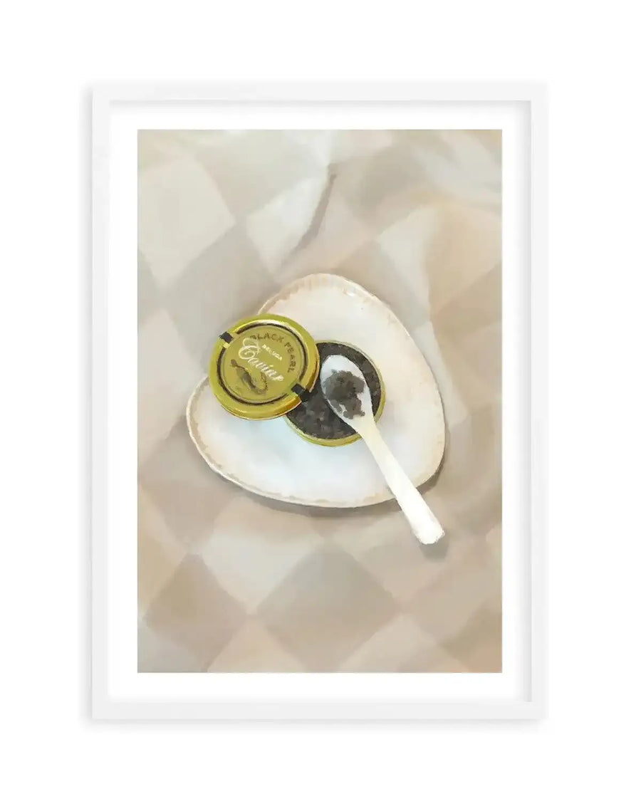 The Caviar Art Print-PRINT-Olive et Oriel-Olive et Oriel-A5 | 5.8" x 8.3" | 14.8 x 21cm-White-With White Border-Buy-Australian-Art-Prints-Online-with-Olive-et-Oriel-Your-Artwork-Specialists-Austrailia-Decorate-With-Coastal-Photo-Wall-Art-Prints-From-Our-Beach-House-Artwork-Collection-Fine-Poster-and-Framed-Artwork
