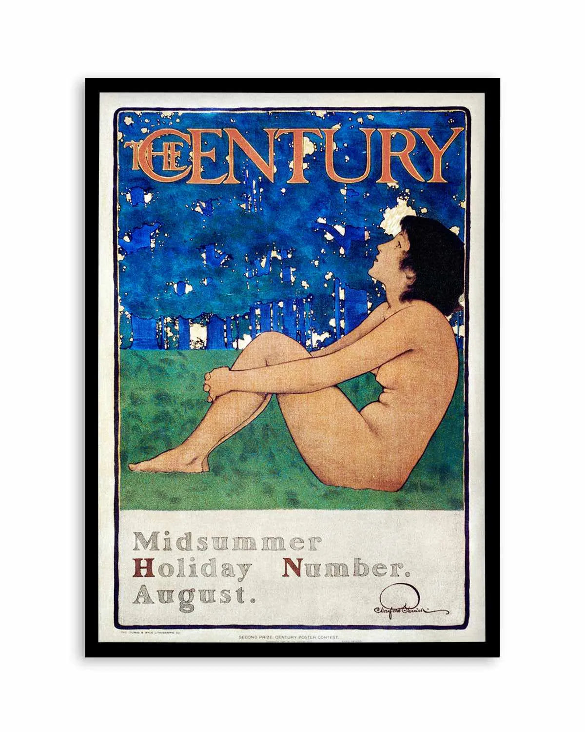 The Century Vintage Poster Art Print from Olive et Oriel where you can shop wallpaper and artworks online