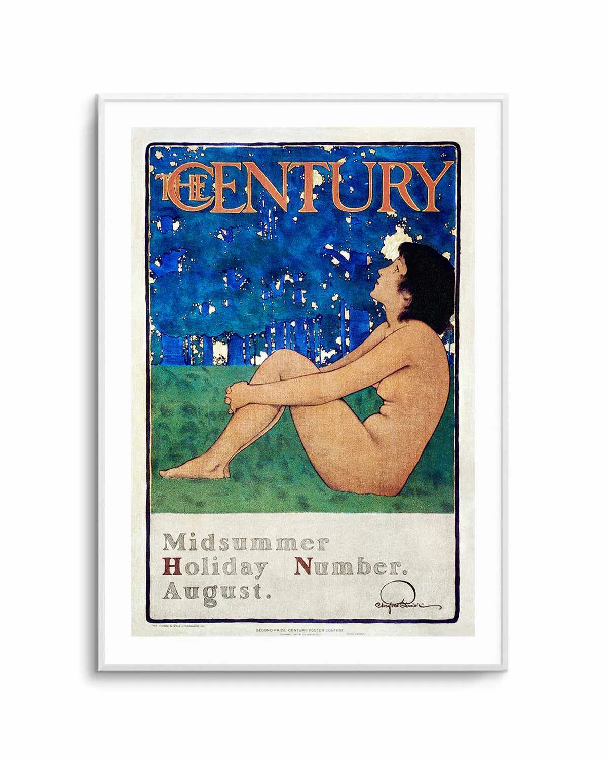 The Century Vintage Poster Art Print from Olive et Oriel where you can shop wallpaper and artworks online