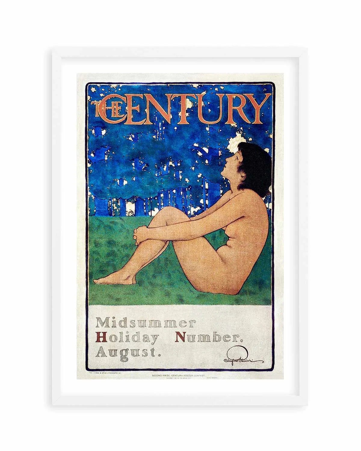 The Century Vintage Poster Art Print from Olive et Oriel where you can shop wallpaper and artworks online