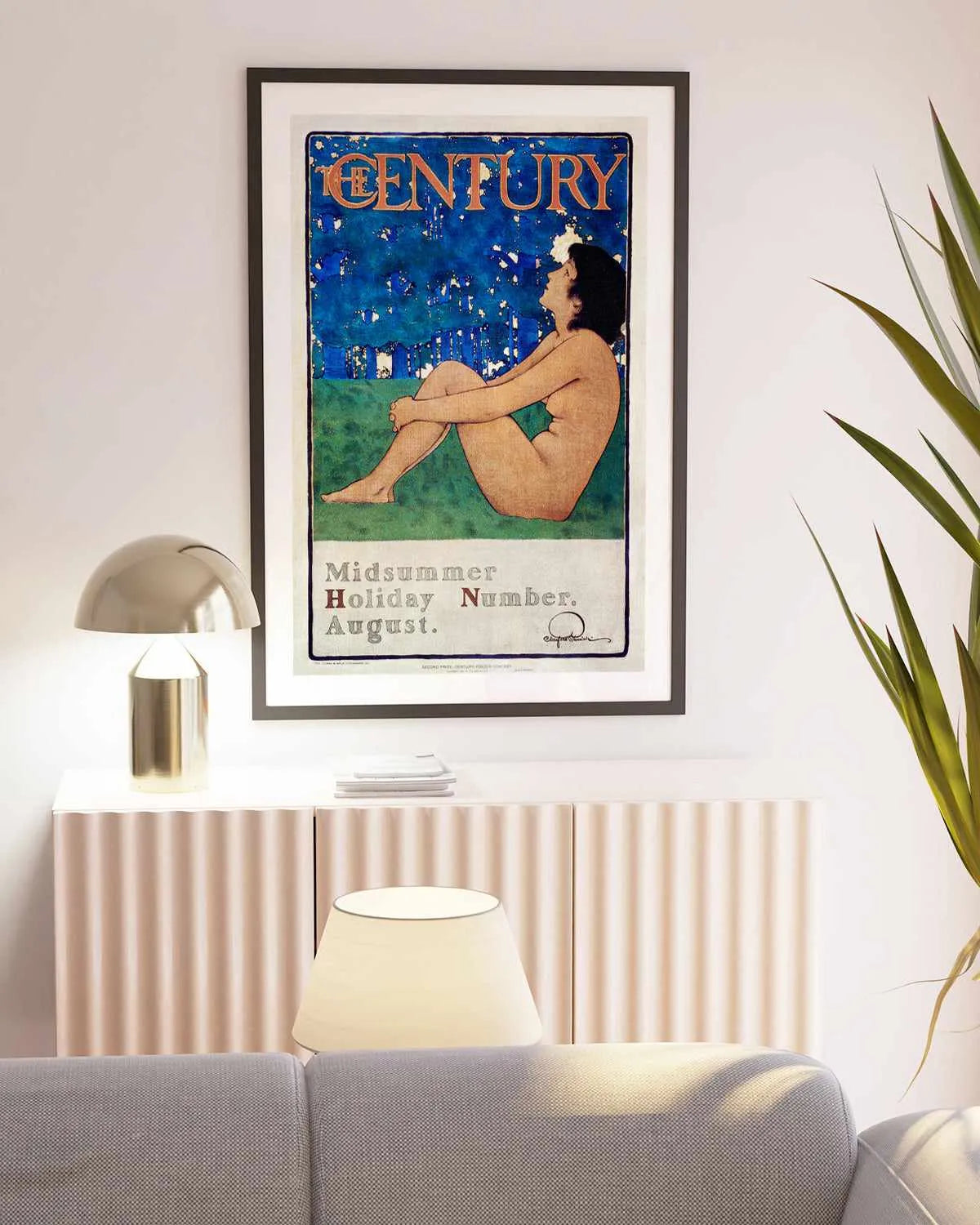The Century Vintage Poster Art Print from Olive et Oriel where you can shop wallpaper and artworks online