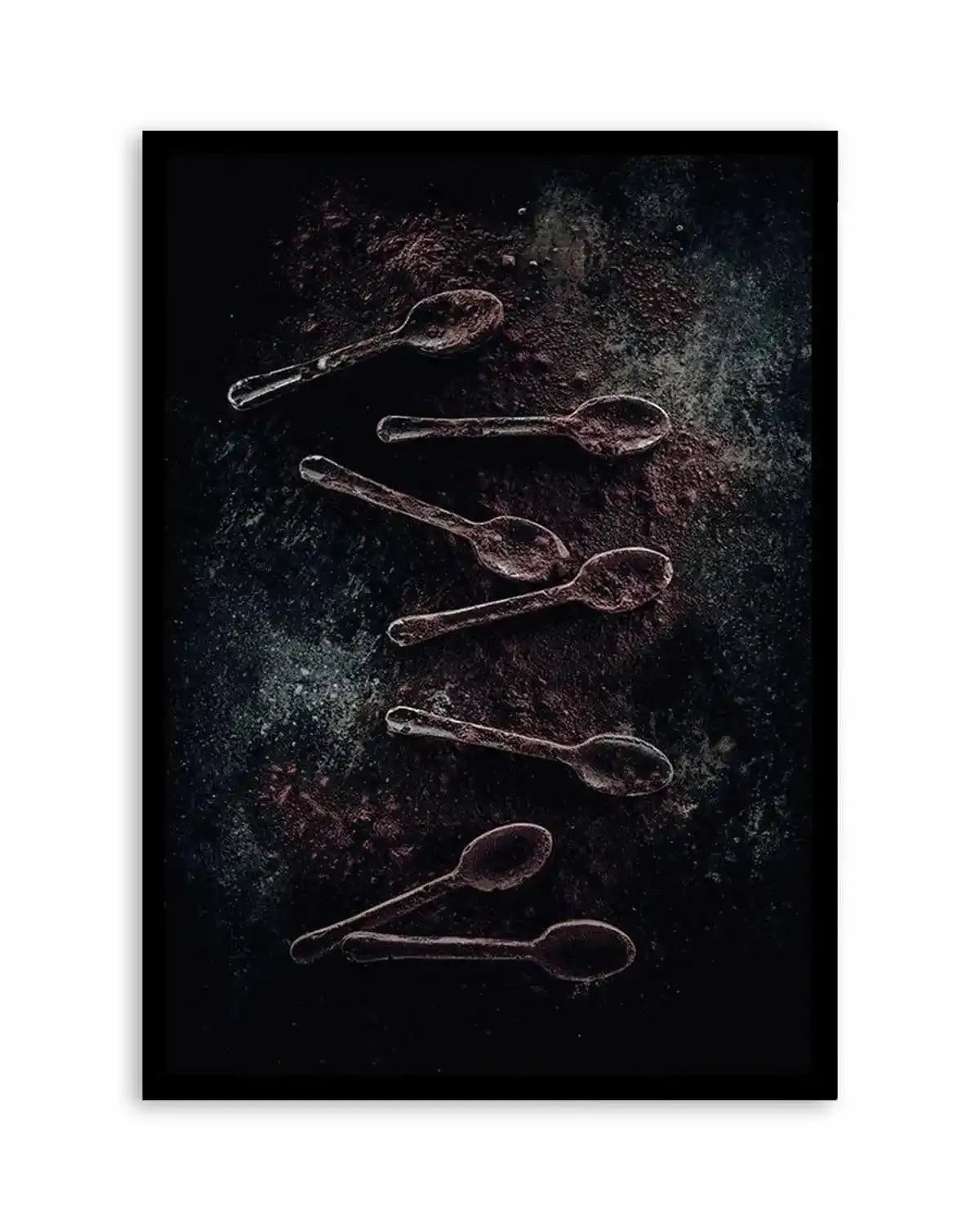 The Chocolate Spoons Art Print from Olive et Oriel where you can shop wallpaper and artworks online