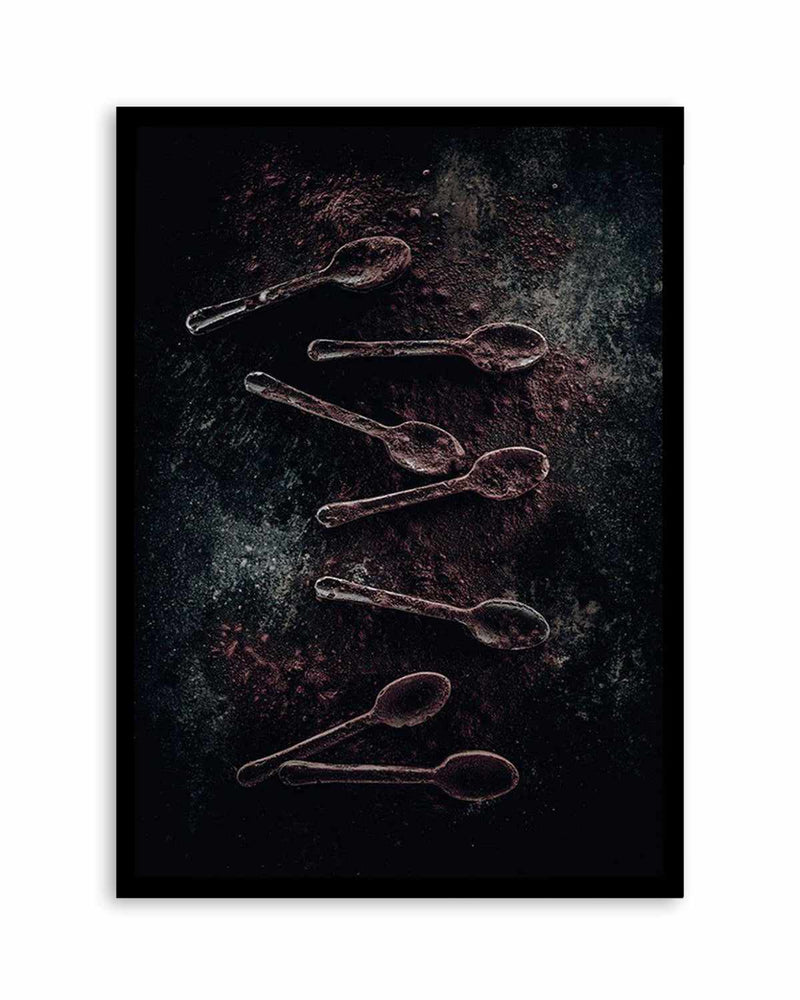 The Chocolate Spoons Art Print