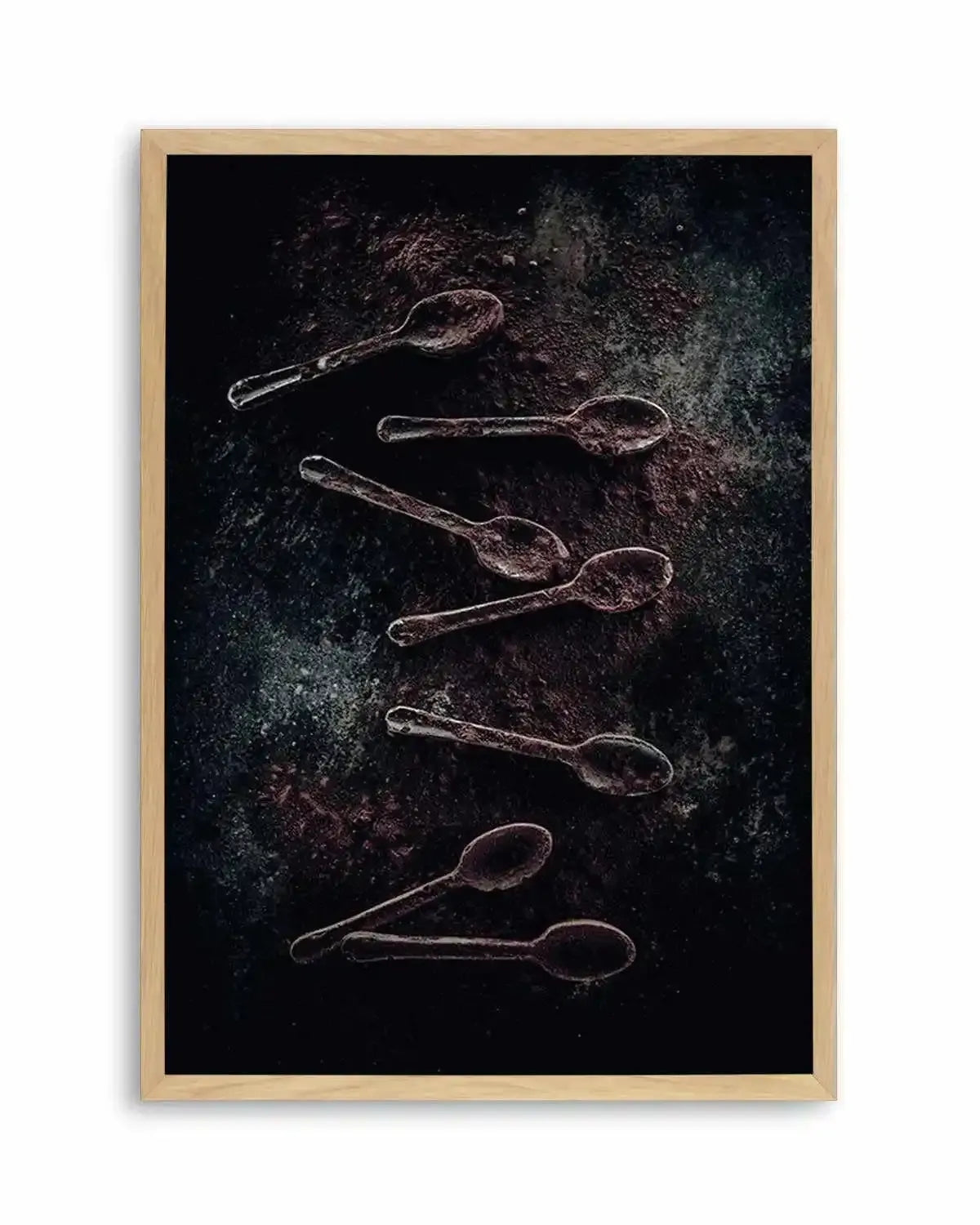 The Chocolate Spoons Art Print from Olive et Oriel where you can shop wallpaper and artworks online