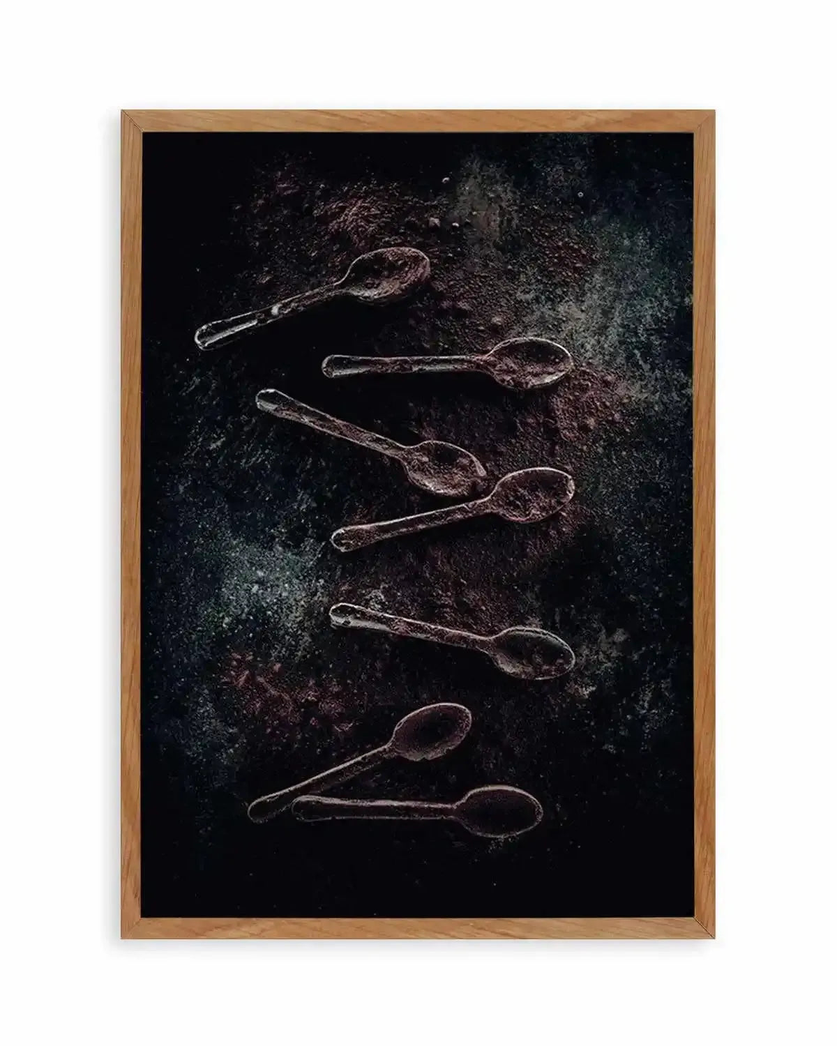 The Chocolate Spoons Art Print from Olive et Oriel where you can shop wallpaper and artworks online